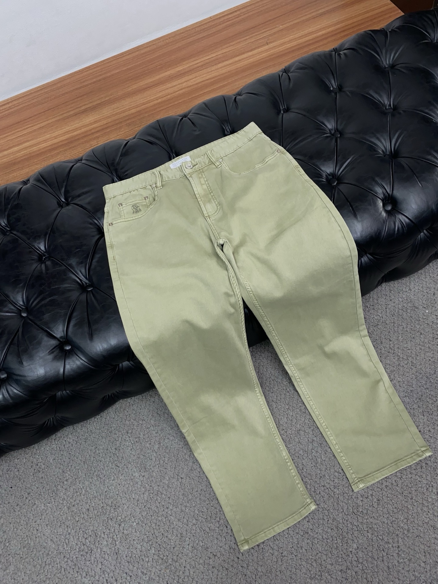 브루넬로쿠치넬리 스트레치 데님 남성 바지 상세 이미지 6