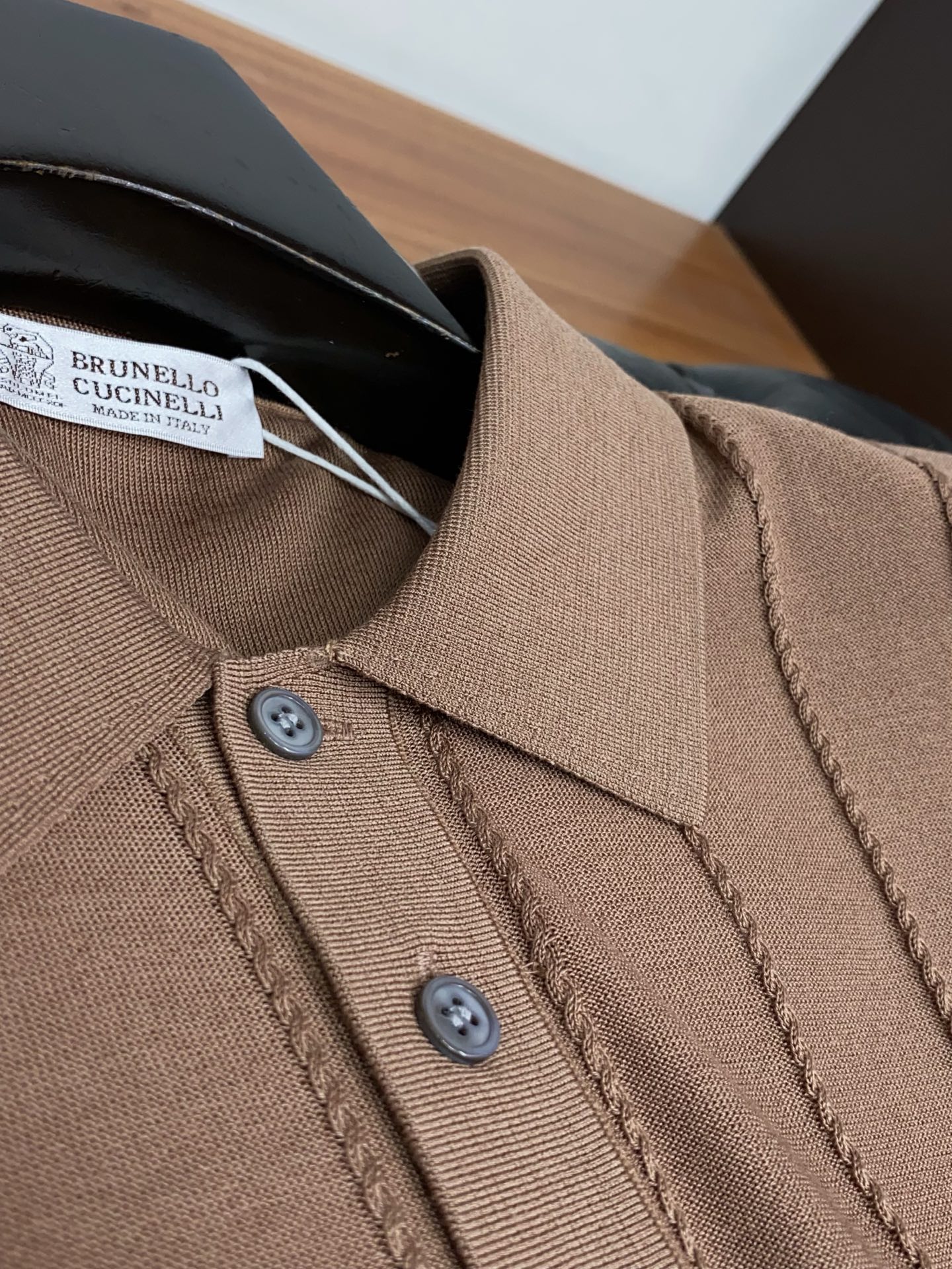 브루넬로쿠치넬리 남성 코튼 반팔 폴로셔츠 139062 썸네일 이미지