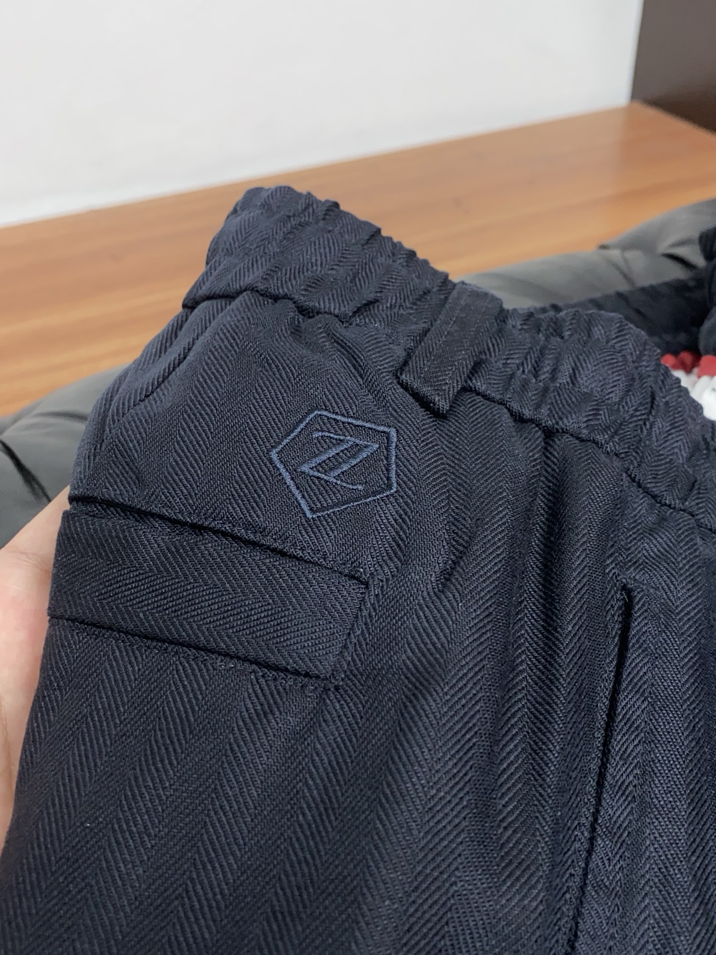 杰尼亚 偏大一码 S-2xL（30-38）25FW秋冬新款男士休闲定制亚麻裤  贸易公司渠道稀出，同步官