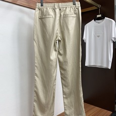 杰尼亚 偏大一码 S-2xL(30-38)25FW秋冬新款男士休闲定制亚麻裤 贸易公司渠道稀出,同步官 杰尼亚 偏大一码 S-2xL(30-38)25FW秋冬新款男士休闲定制亚麻裤 贸易公司渠道稀出,同步官