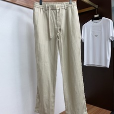 杰尼亚 偏大一码 S-2xL(30-38)25FW秋冬新款男士休闲定制亚麻裤 贸易公司渠道稀出,同步官 杰尼亚 偏大一码 S-2xL(30-38)25FW秋冬新款男士休闲定制亚麻裤 贸易公司渠道稀出,同步官