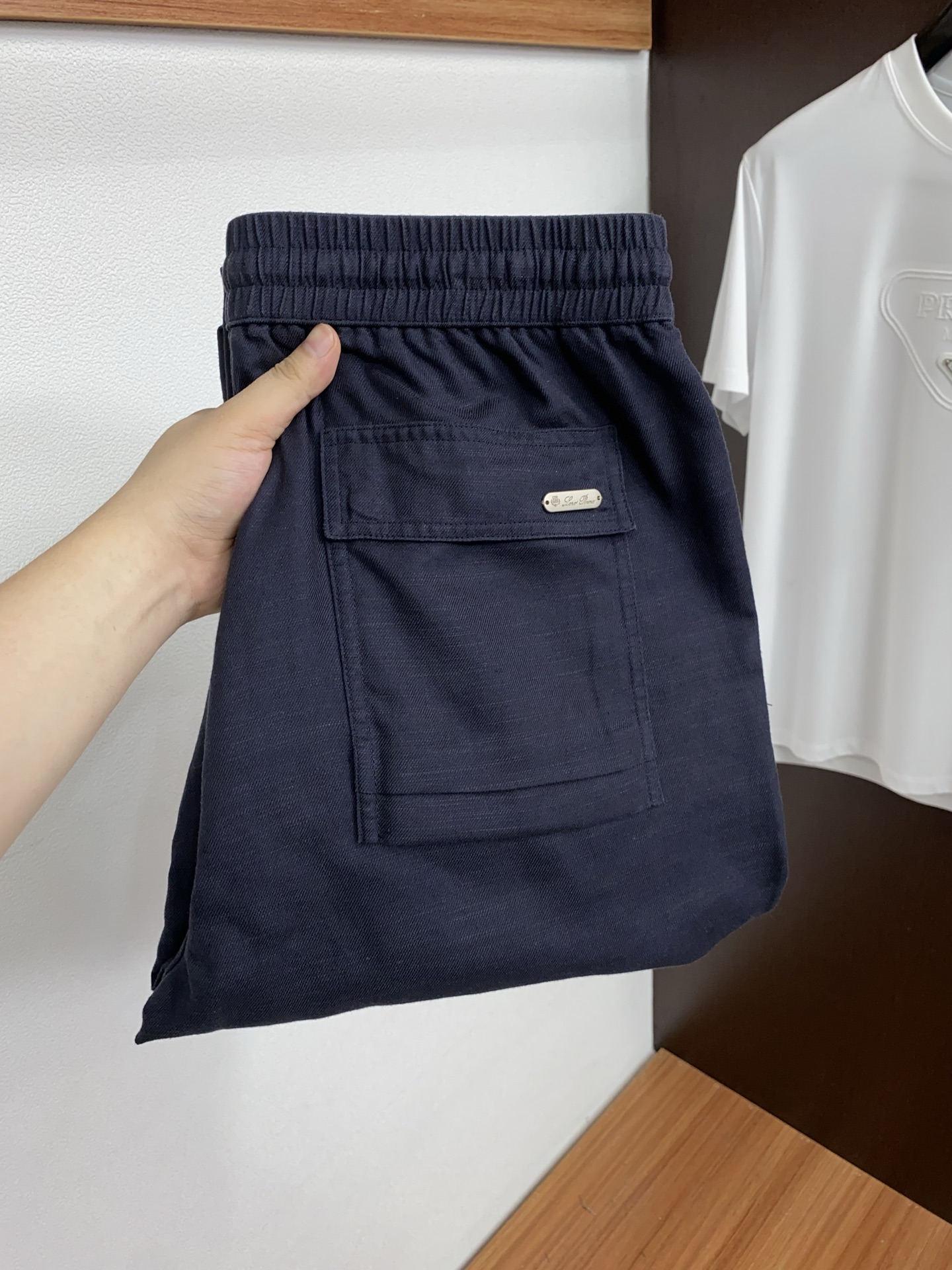 Loro Piana 诺悠翩雅 25FW秋冬新款男士休闲定制亚麻裤  贸易公司渠道稀出，同步官网发售！时