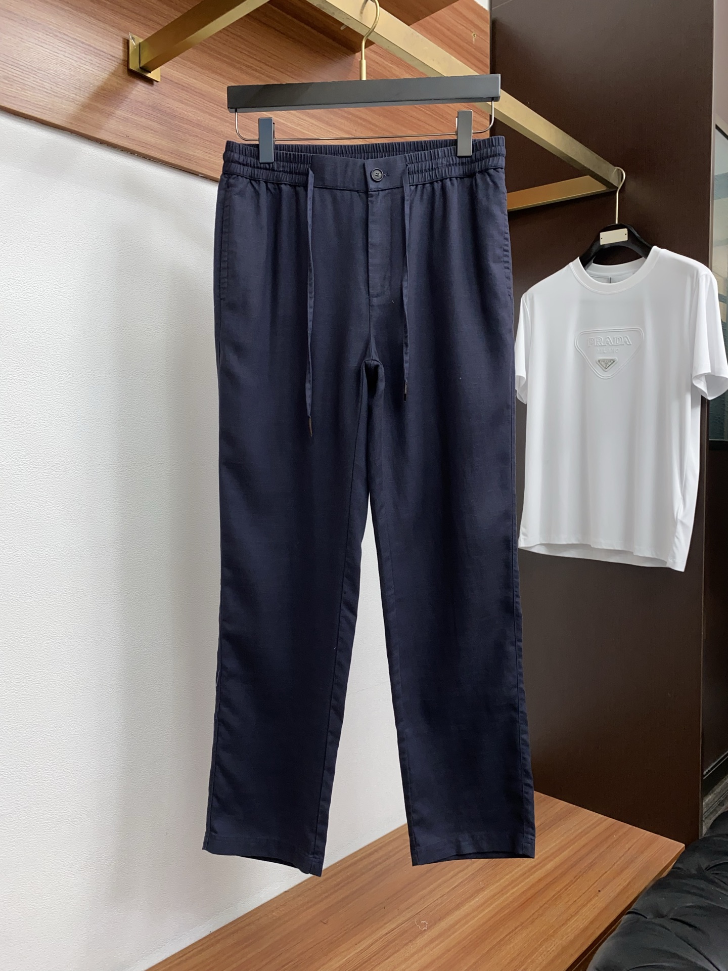 Loro Piana 诺悠翩雅 25FW秋冬新款男士休闲定制亚麻裤  贸易公司渠道稀出，同步官网发售！时