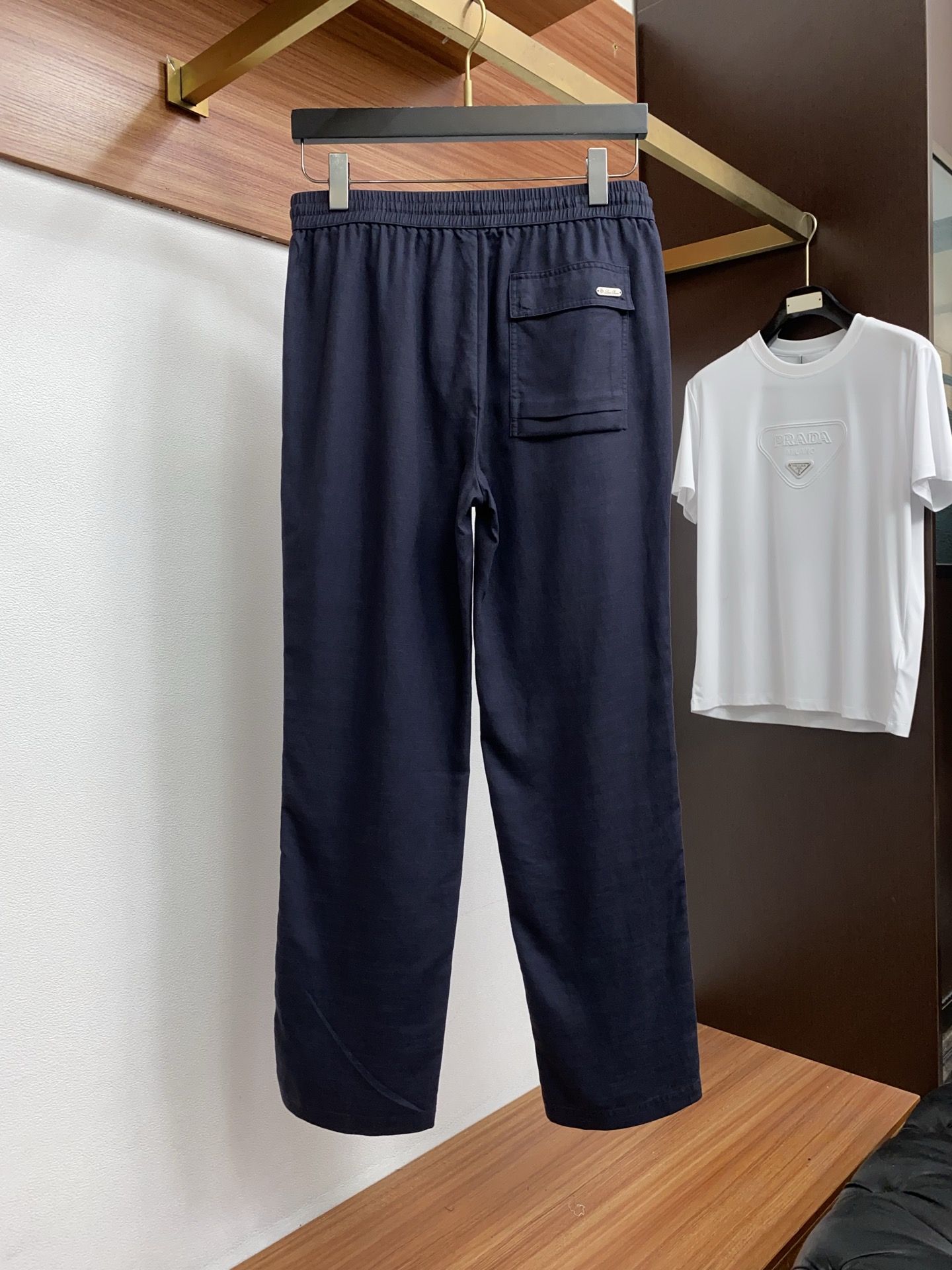 Loro Piana 诺悠翩雅 25FW秋冬新款男士休闲定制亚麻裤  贸易公司渠道稀出，同步官网发售！时