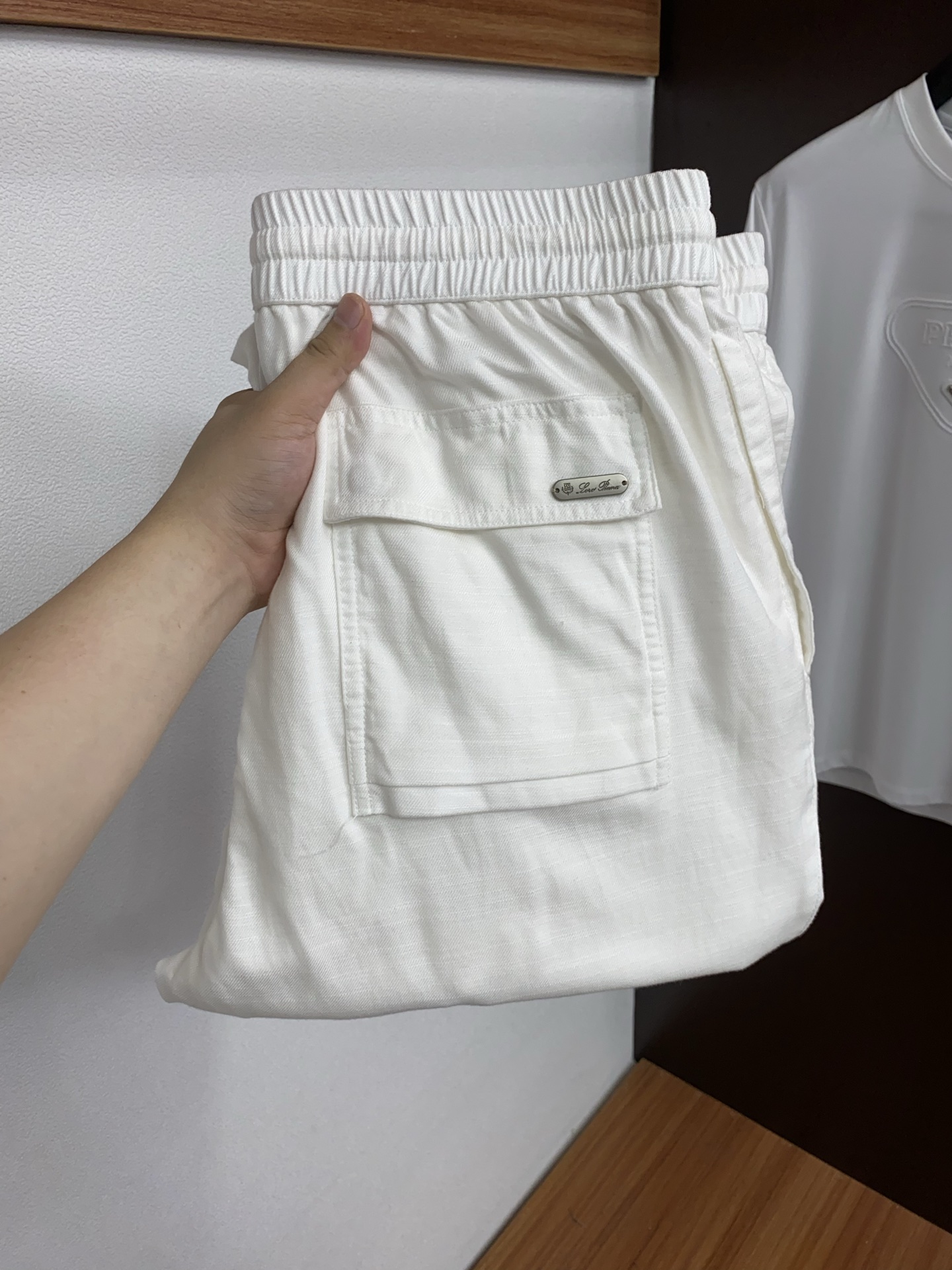 Loro Piana 诺悠翩雅 25FW秋冬新款男士休闲定制亚麻裤  贸易公司渠道稀出，同步官网发售！时