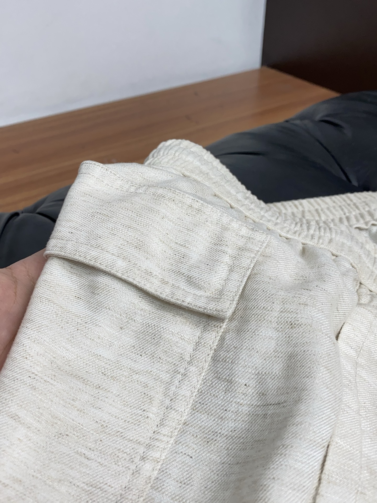 제냐 남성 린넨 바지 2025 FW 139054 썸네일 이미지