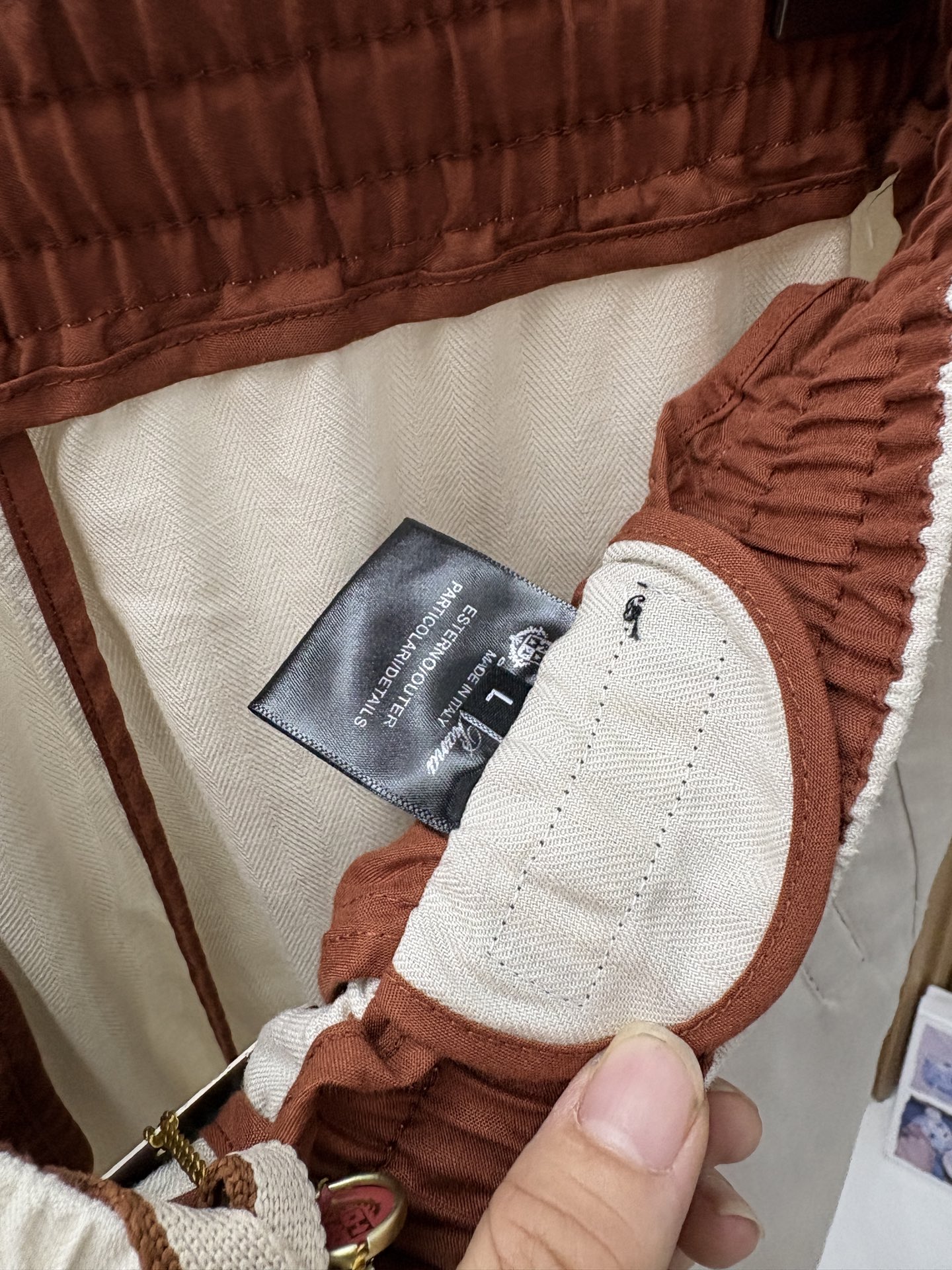 Loro Piana 诺悠翩雅 2026春夏季新款，最新休闲短裤。原版裤型上身休闲百搭 定制麻棉面料 l