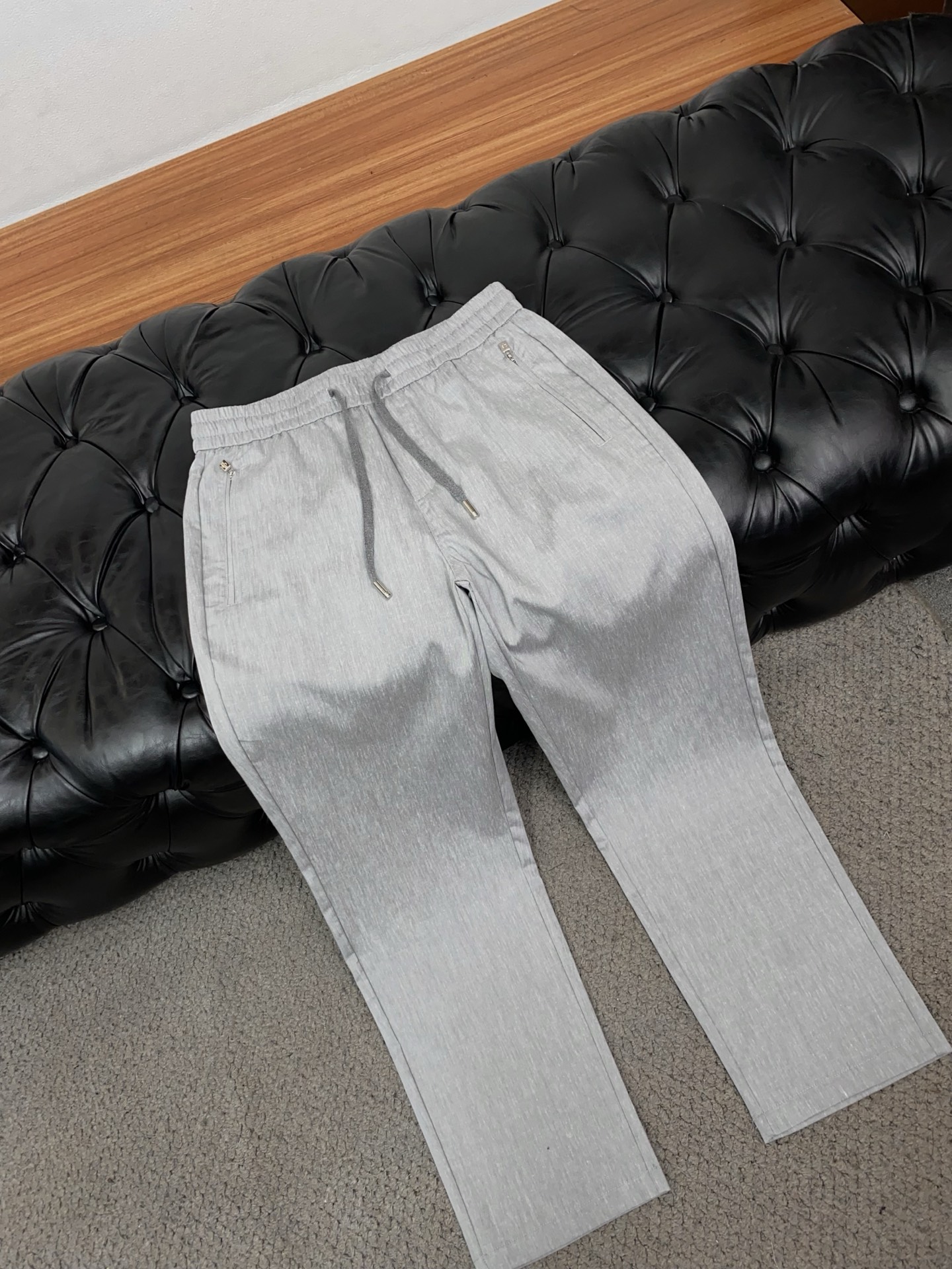 Loro Piana 诺悠翩雅 高端定制、2026早春最新款麻料休闲裤 柜台同步发售 定制亚麻面料 客供
