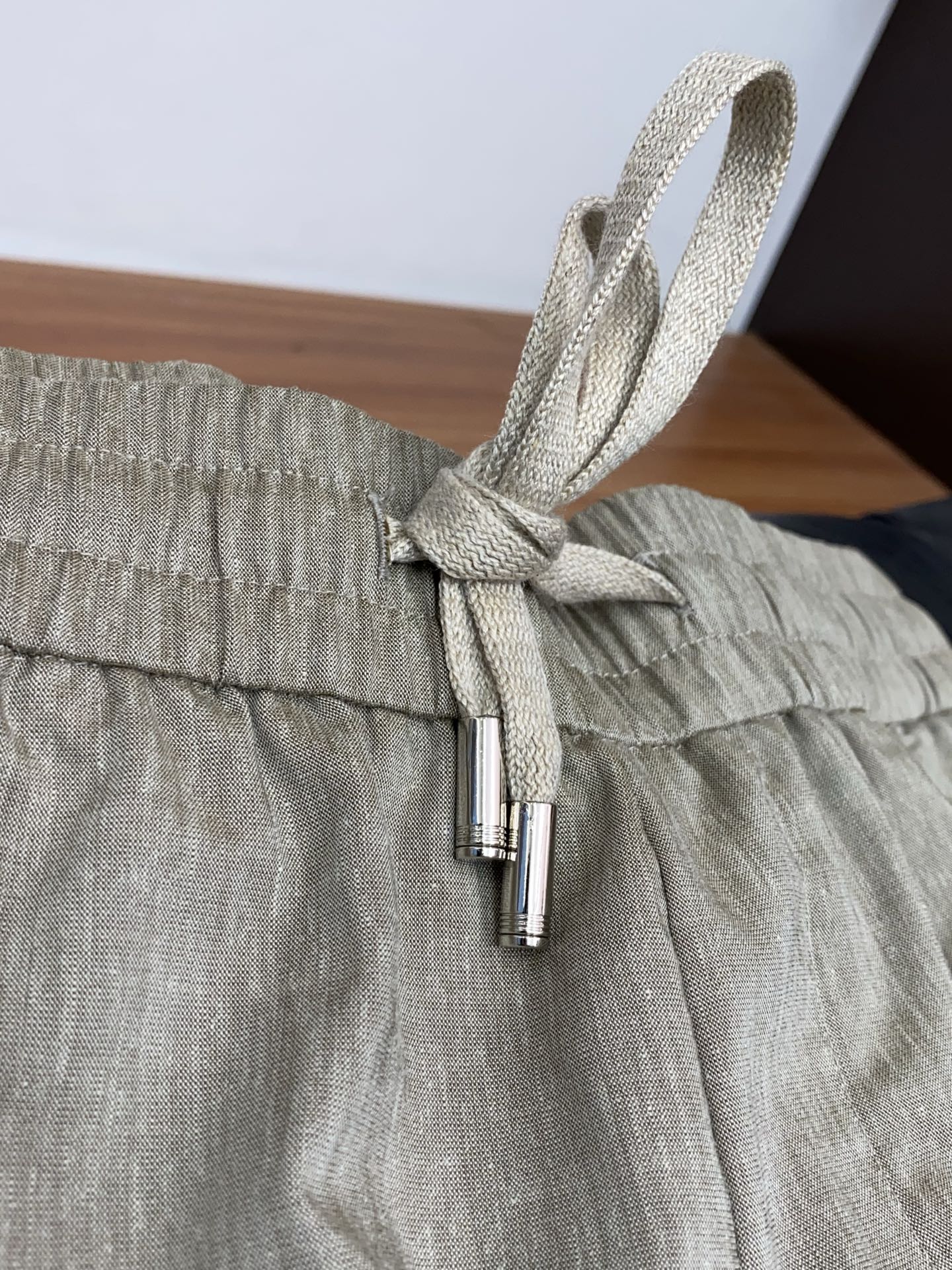 Loro Piana 诺悠翩雅 高端定制、2026早春最新款麻料休闲裤 柜台同步发售 定制亚麻面料 客供