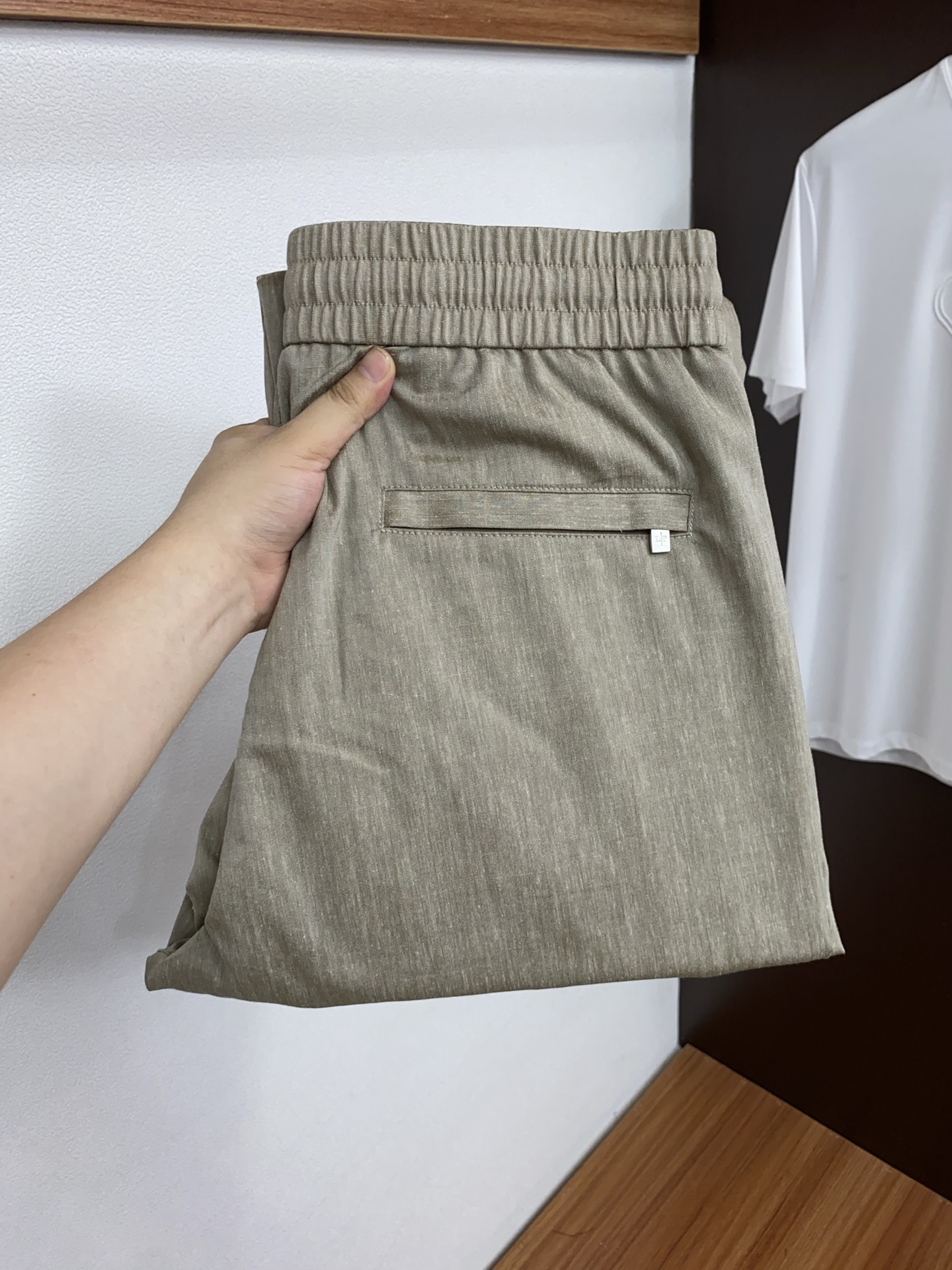 Loro Piana 诺悠翩雅 高端定制、2026早春最新款麻料休闲裤 柜台同步发售 定制亚麻面料 客供