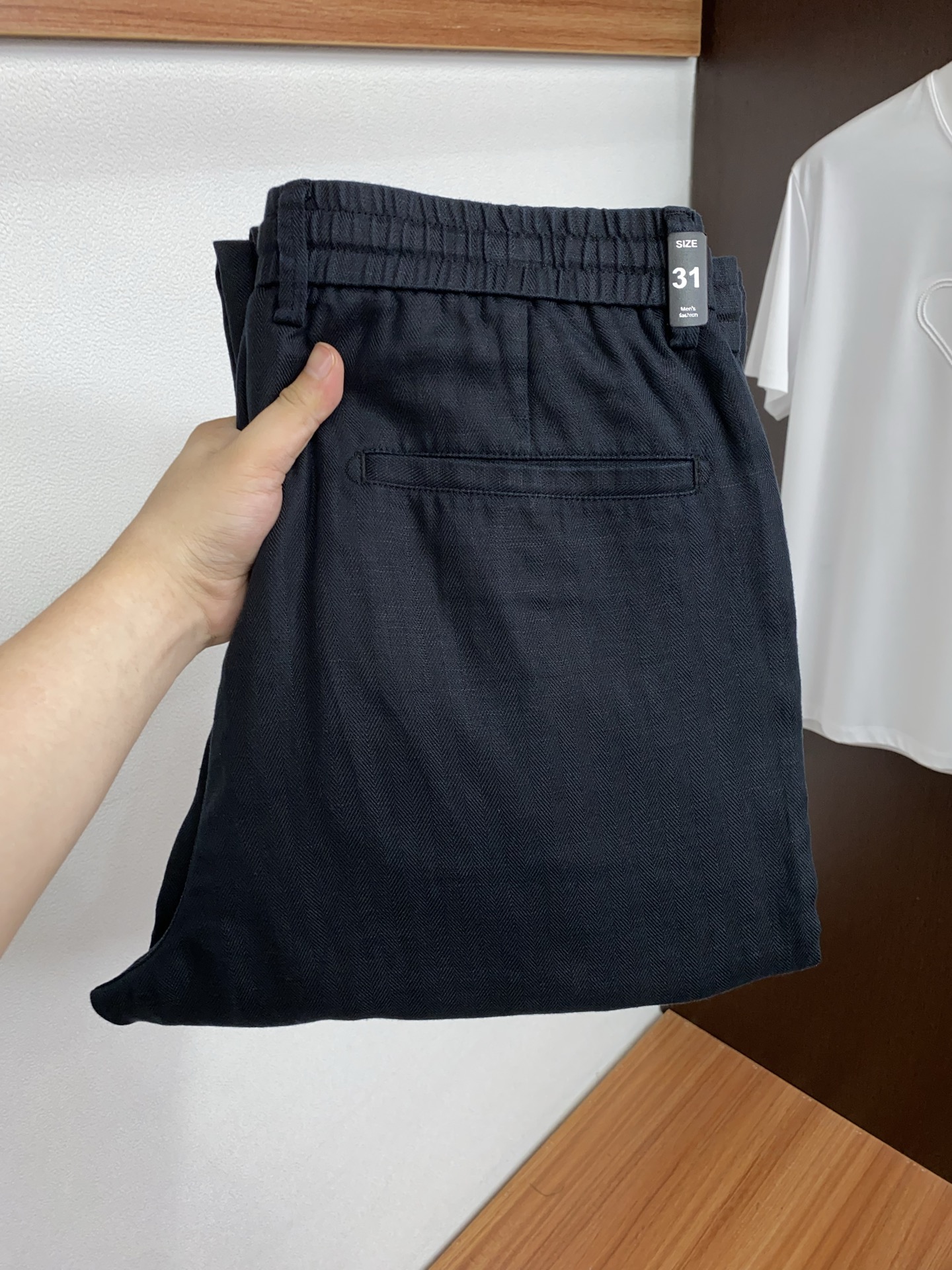 Loro Piana 诺悠翩雅 25FW秋冬新款男士休闲定制亚麻裤  贸易公司渠道稀出，同步官网发售！时