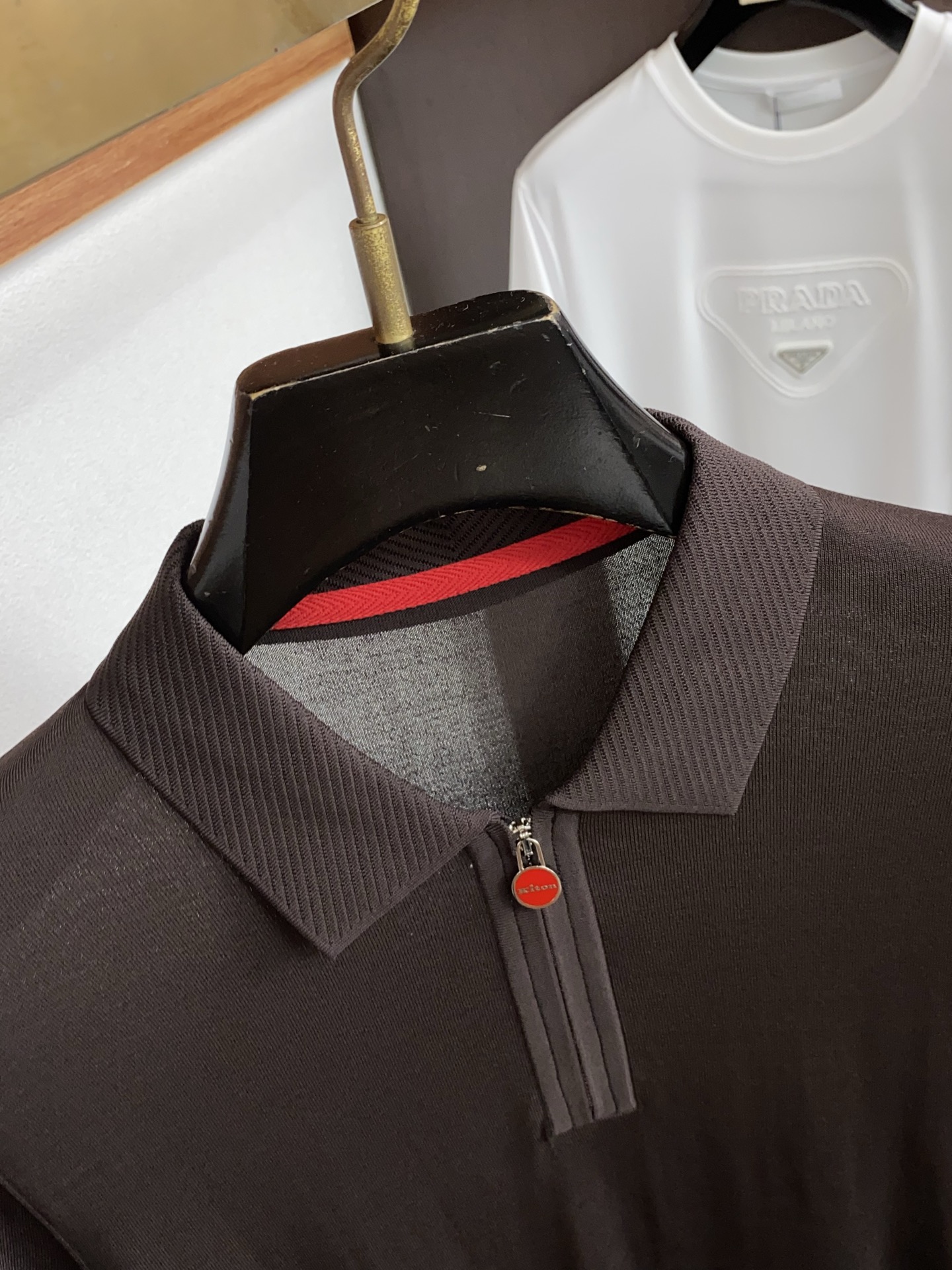 kiton 2026新款男士高端简约翻领衫针织短袖T恤衫，香港洋行渠道货，纯正血统品质，春夏新款，经典王牌系列！ 高端奢