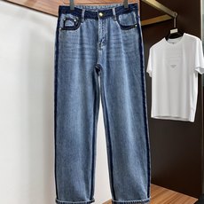 Loro Piana 诺悠翩雅 专柜新品同步上市老钱风牛仔裤 原单订制高品牛仔时尚休闲裤 撞色水洗装饰超 Loro Piana 诺悠翩雅 专柜新品同步上市老钱风牛仔裤 原单订制高品牛仔时尚休闲裤 撞色水洗装饰超