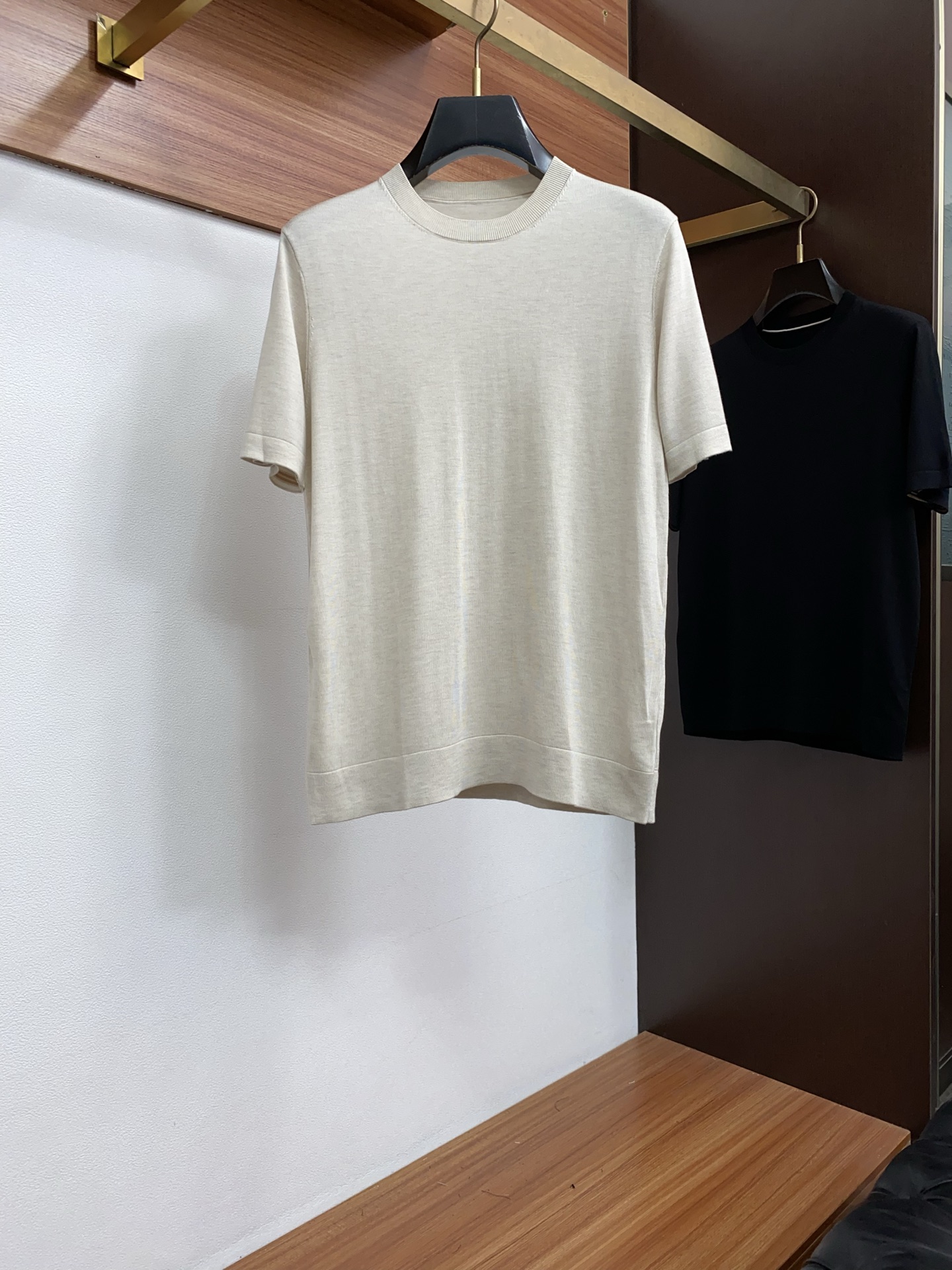 Loro Piana 诺悠翩雅 2026新款男士高端圆领针织短袖PoloT恤衫，香港洋行渠道货，纯正血统