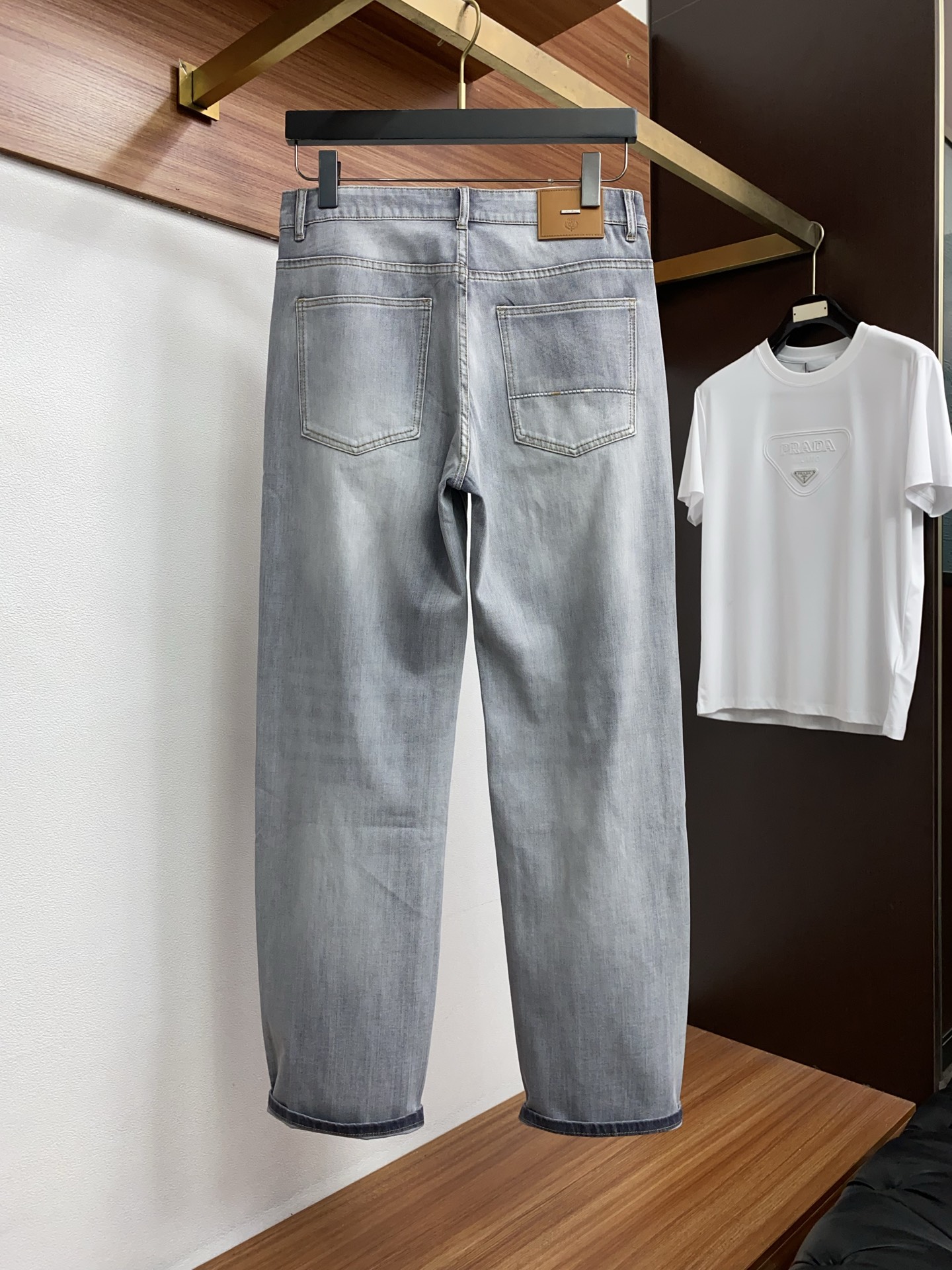 Loro Piana 诺悠翩雅 高端定制、2026早春最新款老钱风直筒牛仔裤 柜台同步发售 原版定制复刻