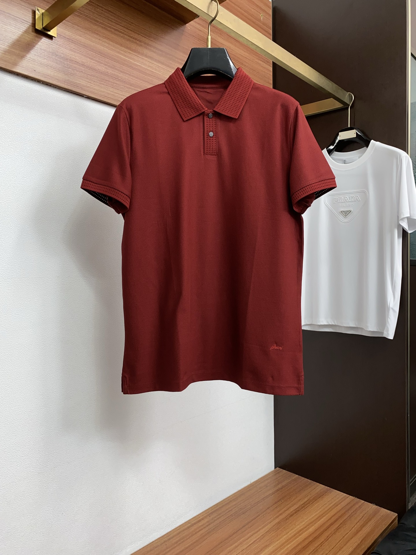 브리오니 남성 반팔 135501 Brioni T Shirt
