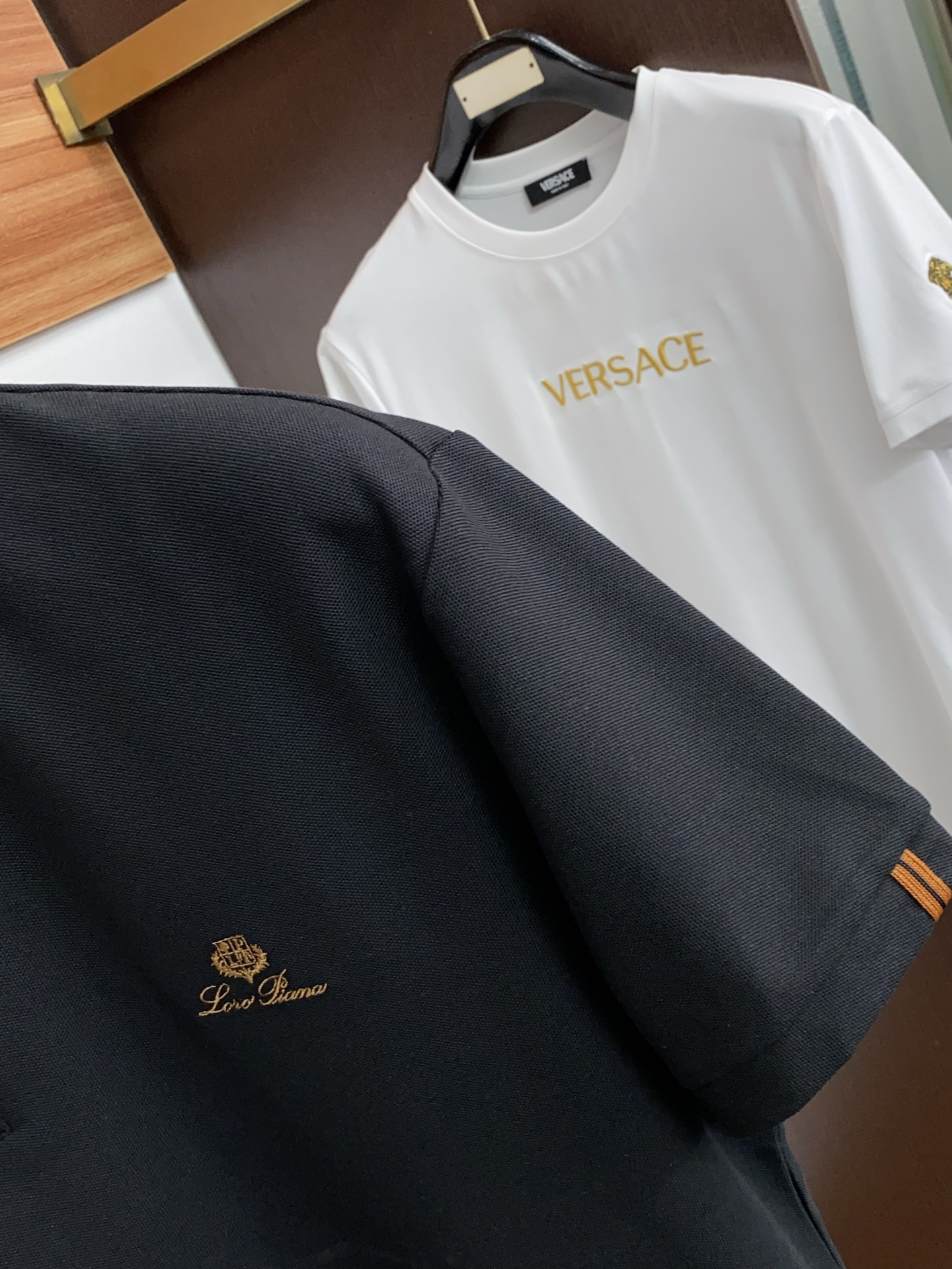 Loro Piana 诺悠翩雅 2026新款男士高端翻领针织短袖PoloT恤衫，香港洋行渠道货，纯正血统
