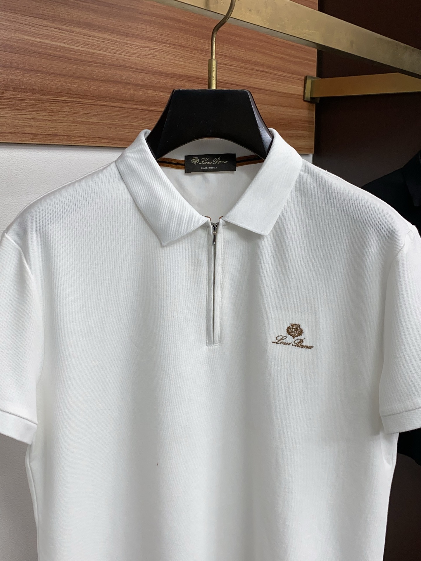 Loro Piana 诺悠翩雅 2026新款男士高端翻领针织短袖PoloT恤衫，香港洋行渠道货，纯正血统