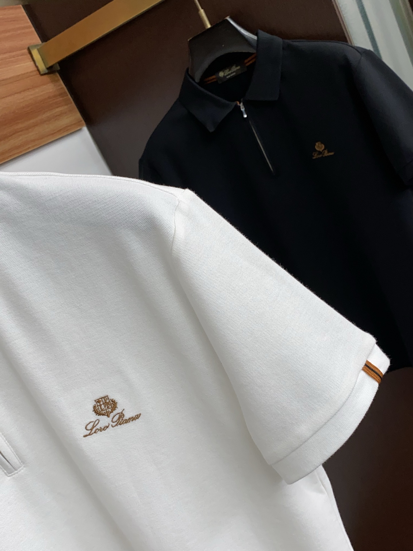 Loro Piana 诺悠翩雅 2026新款男士高端翻领针织短袖PoloT恤衫，香港洋行渠道货，纯正血统
