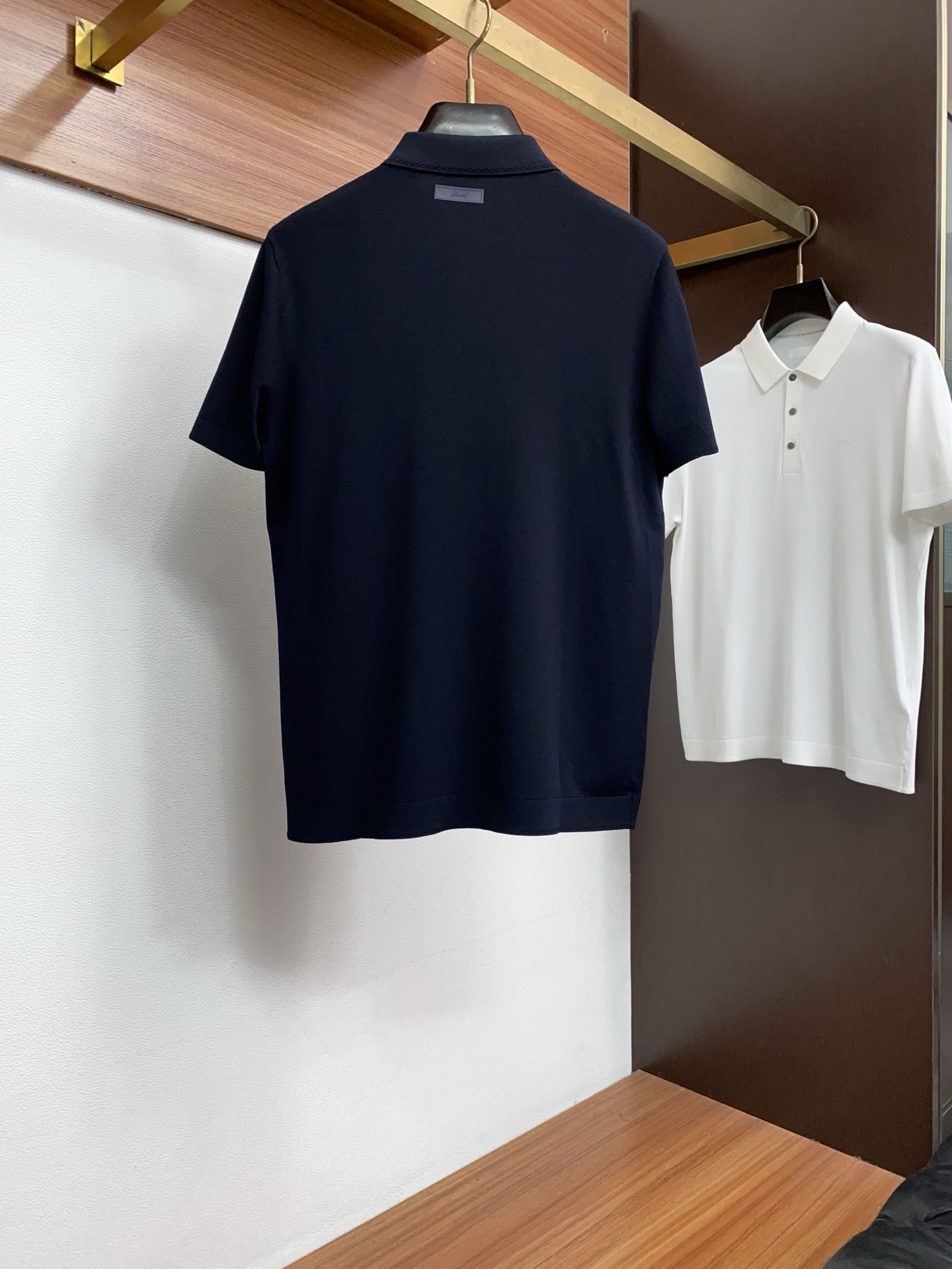 布莱奥尼 2026新款男士高端翻领针织短袖PoloT恤衫，香港洋行渠道货，纯正血统品质，春夏新款，经典王