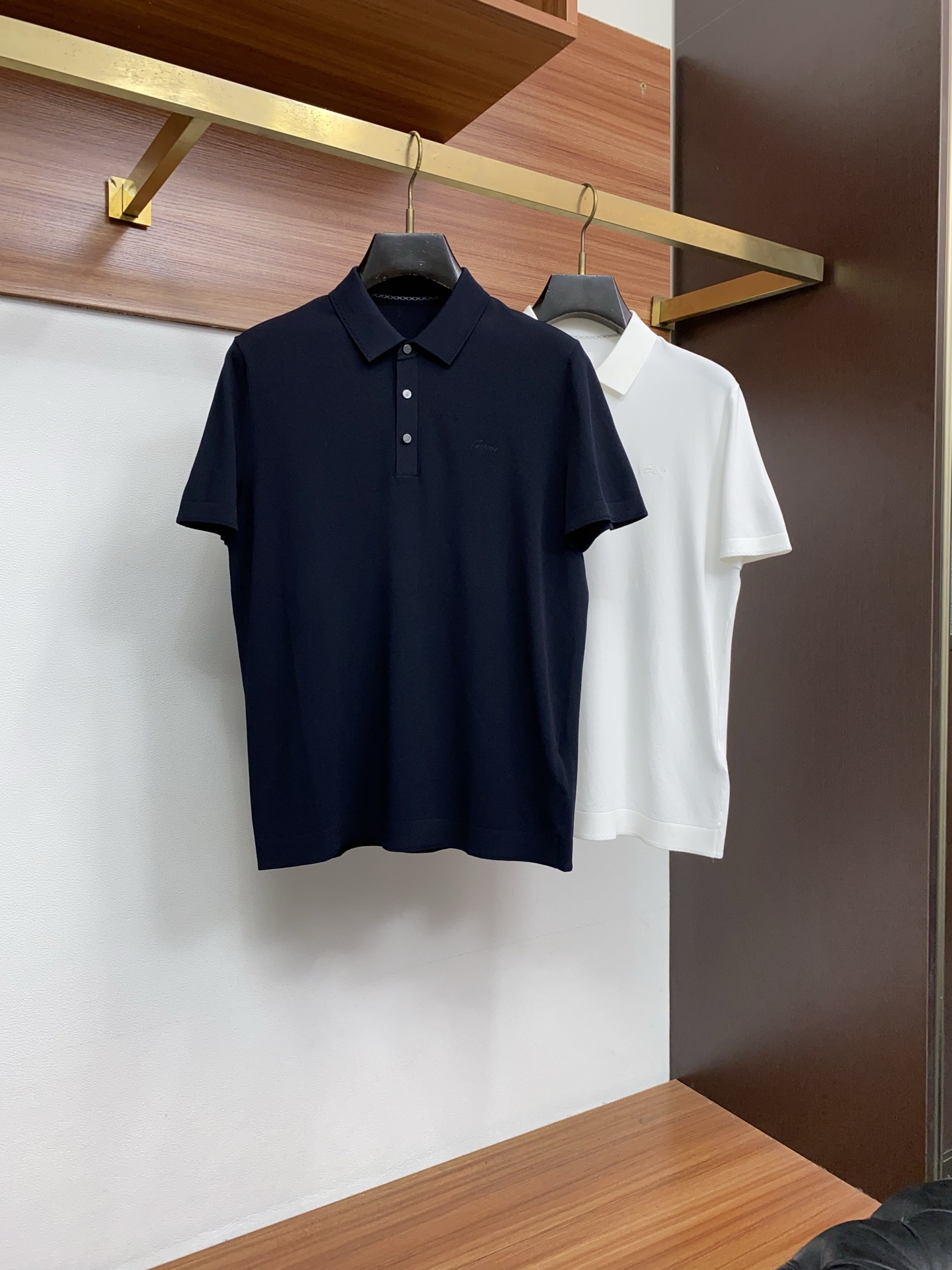布莱奥尼 2026新款男士高端翻领针织短袖PoloT恤衫，香港洋行渠道货，纯正血统品质，春夏新款，经典王