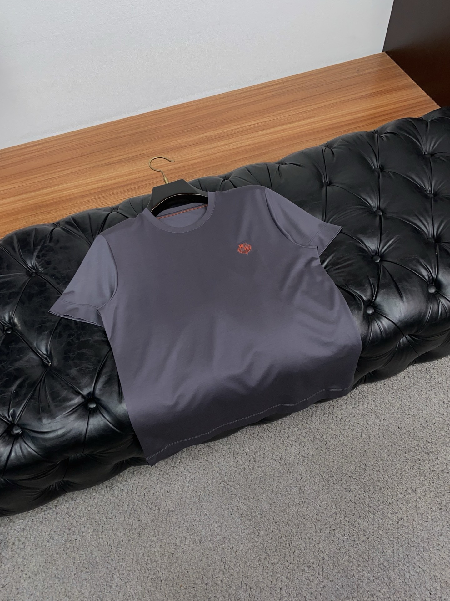 Loro Piana 诺悠翩雅 2026新款男士高端圆领针织短袖T恤衫，香港洋行渠道货，纯正血统品质，春