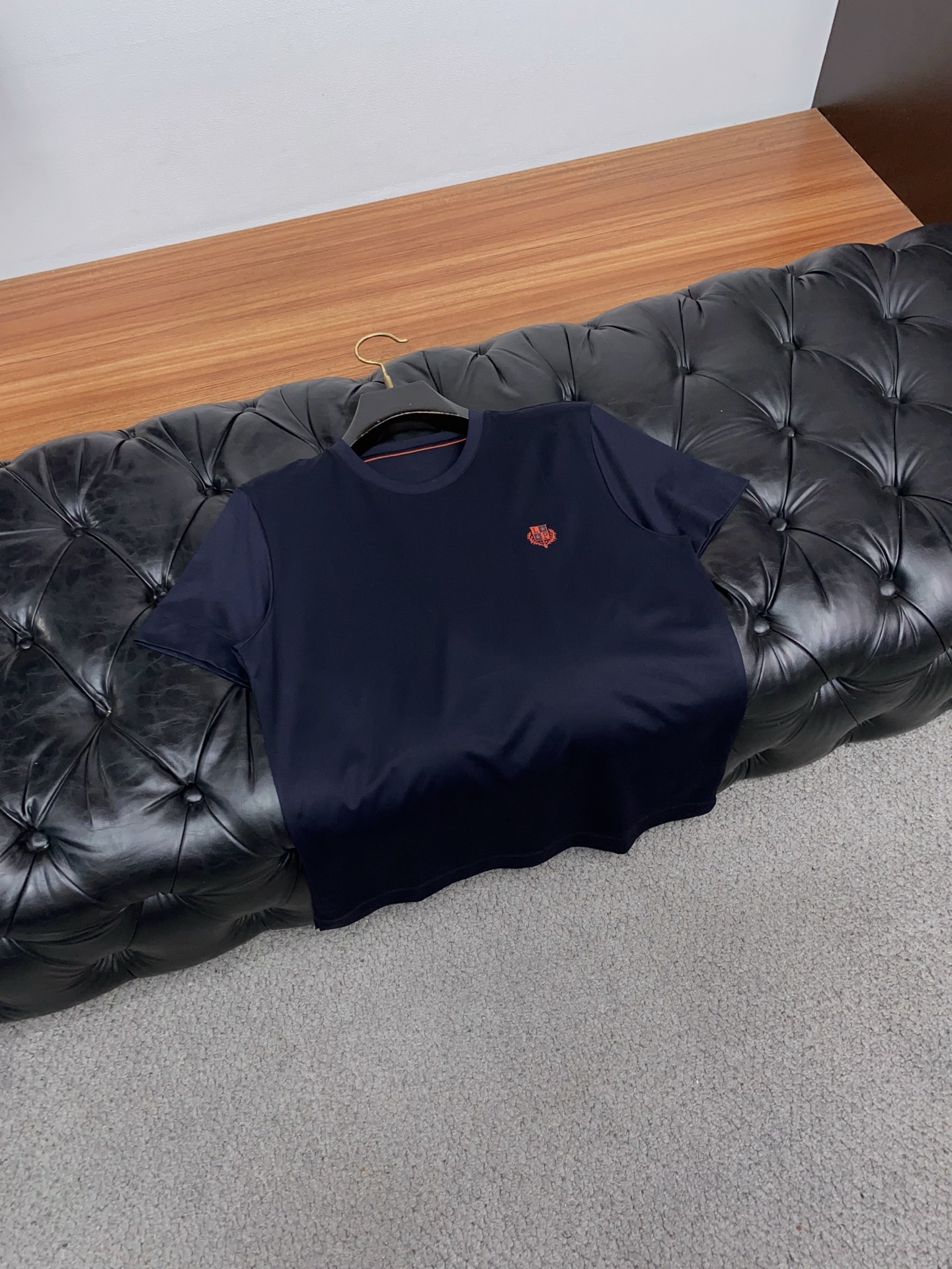 Loro Piana 诺悠翩雅 2026新款男士高端圆领针织短袖T恤衫，香港洋行渠道货，纯正血统品质，春