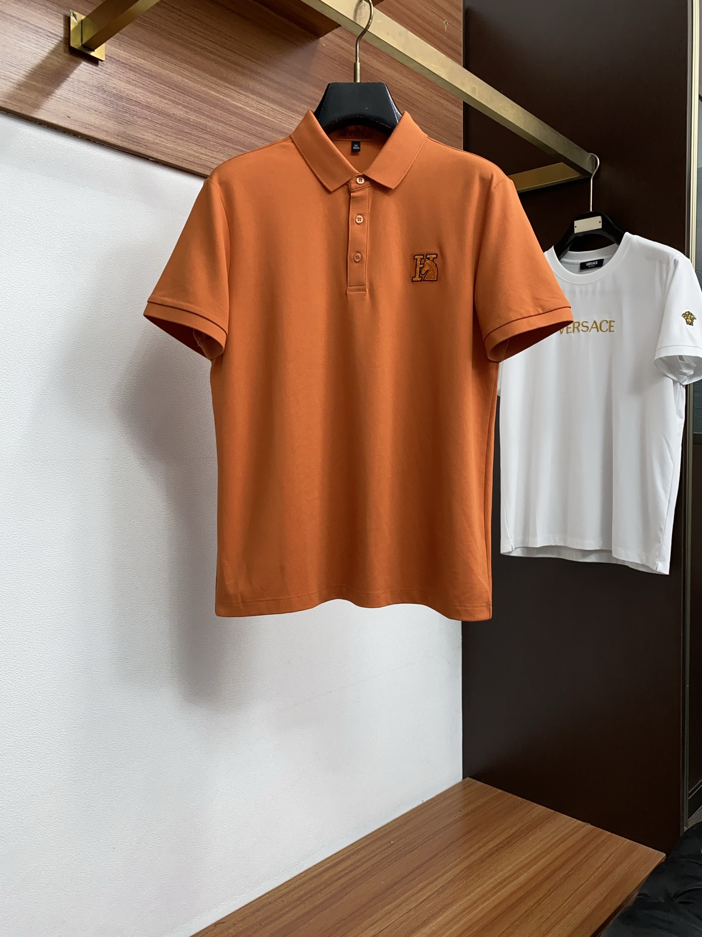 爱马仕 2026新款男士高端翻领针织短袖PoloT恤衫，香港洋行渠道货，纯正血统品质，春夏新款，经典王牌