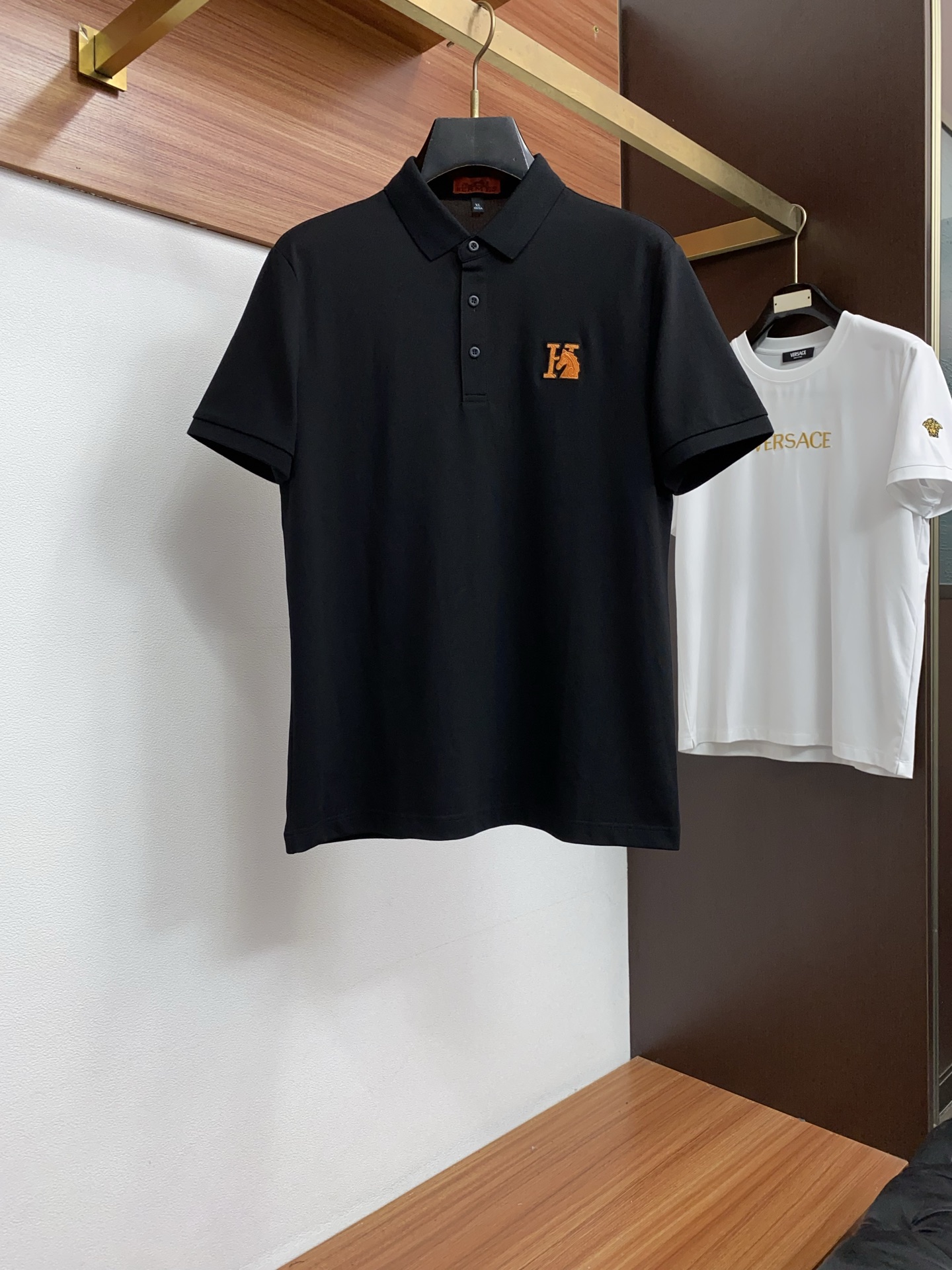 爱马仕 2026新款男士高端翻领针织短袖PoloT恤衫，香港洋行渠道货，纯正血统品质，春夏新款，经典王牌