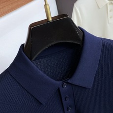 TB 2026春夏新品半翻领商务Polo,极简的衣身造型!顶级针织丝光棉质地 整体的触感极为舒适,工艺 TB 2026春夏新品半翻领商务Polo,极简的衣身造型!顶级针织丝光棉质地 整体的触感极为舒适,工艺