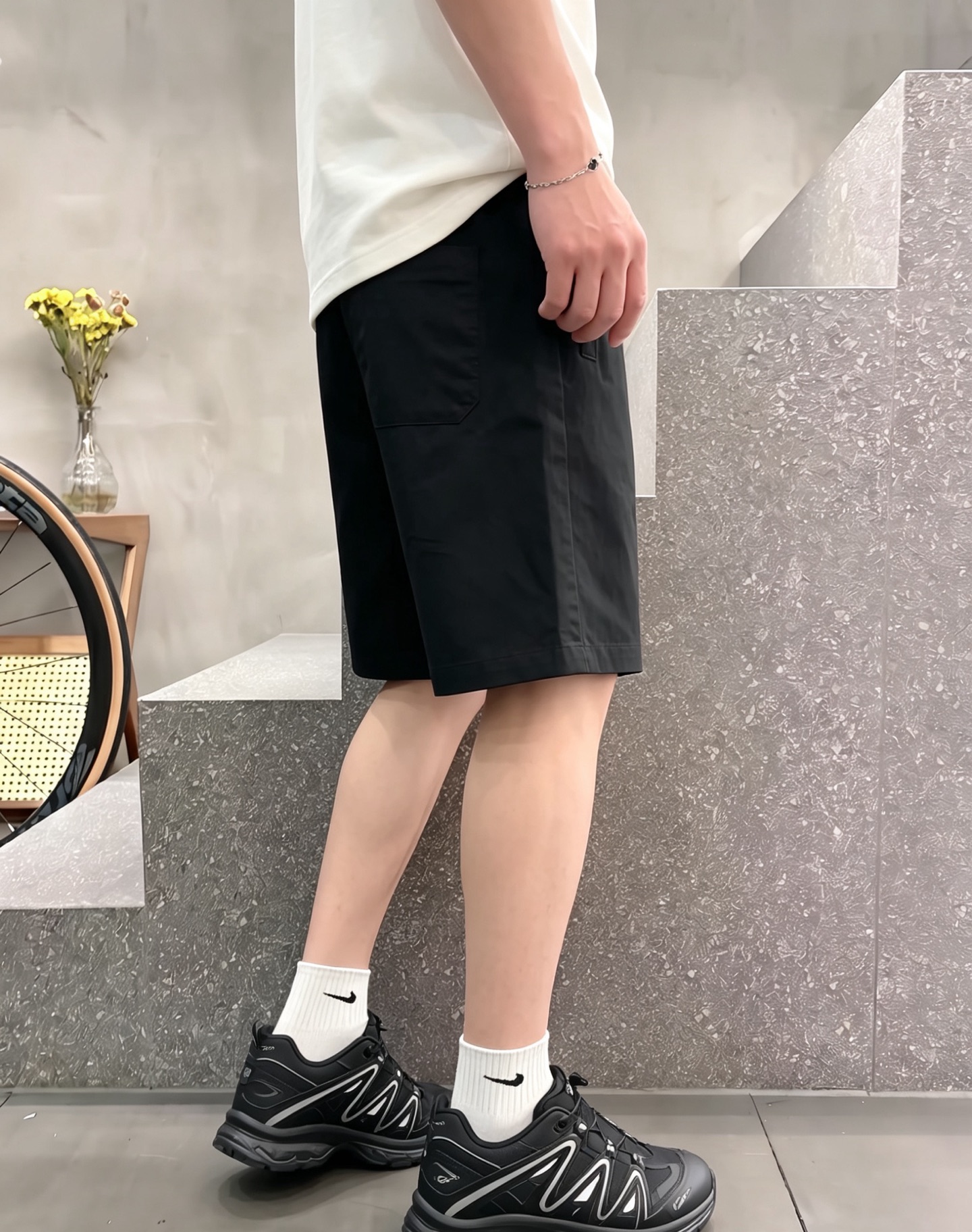 杰尼亚 2026春夏季新款，最新休闲短裤。原版裤型上身休闲百搭 定制麻棉面料 logo刺绣设计 随性慵懒