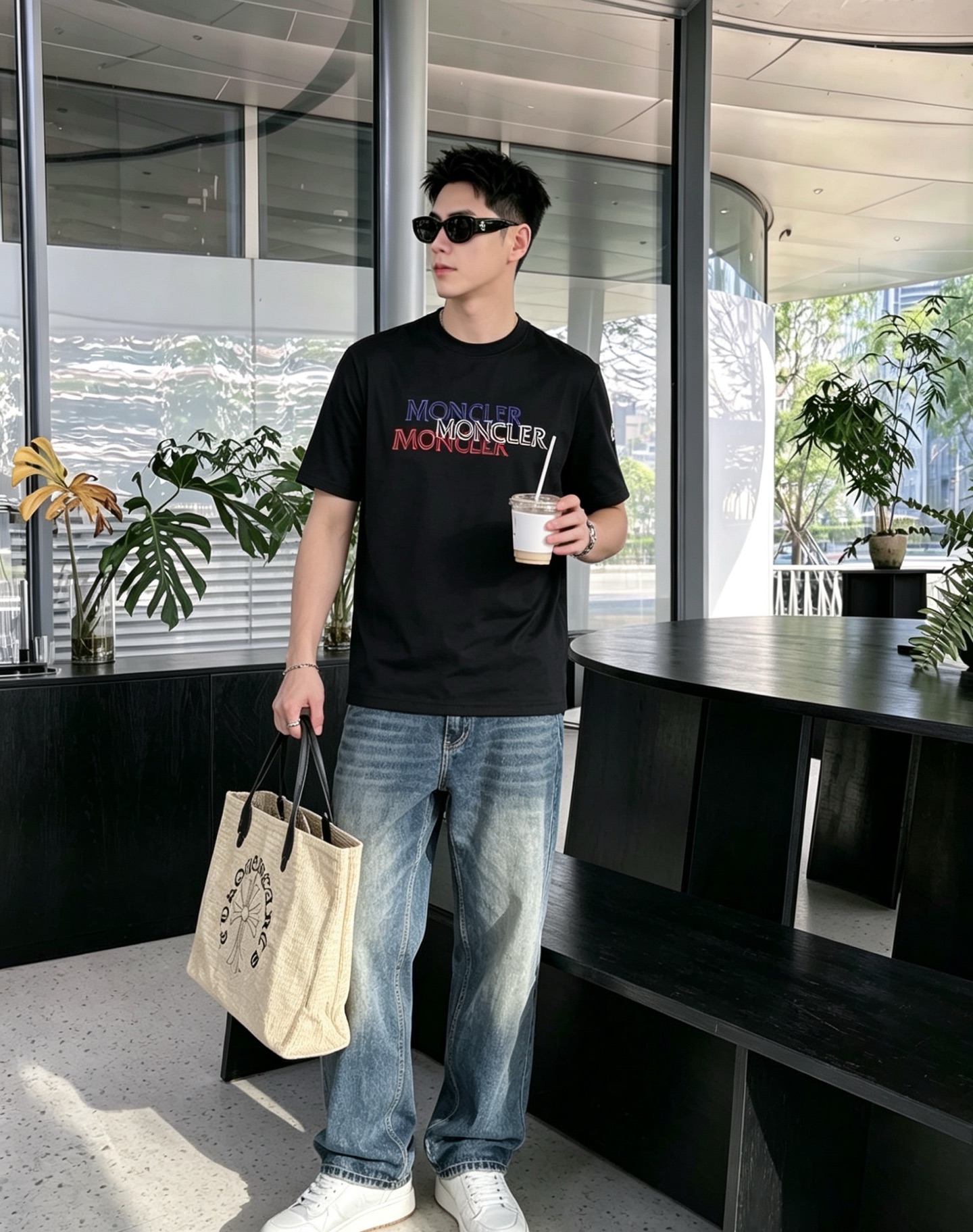 몽클레어 남성 반팔 129903 Moncler T Shirt 썸네일 이미지