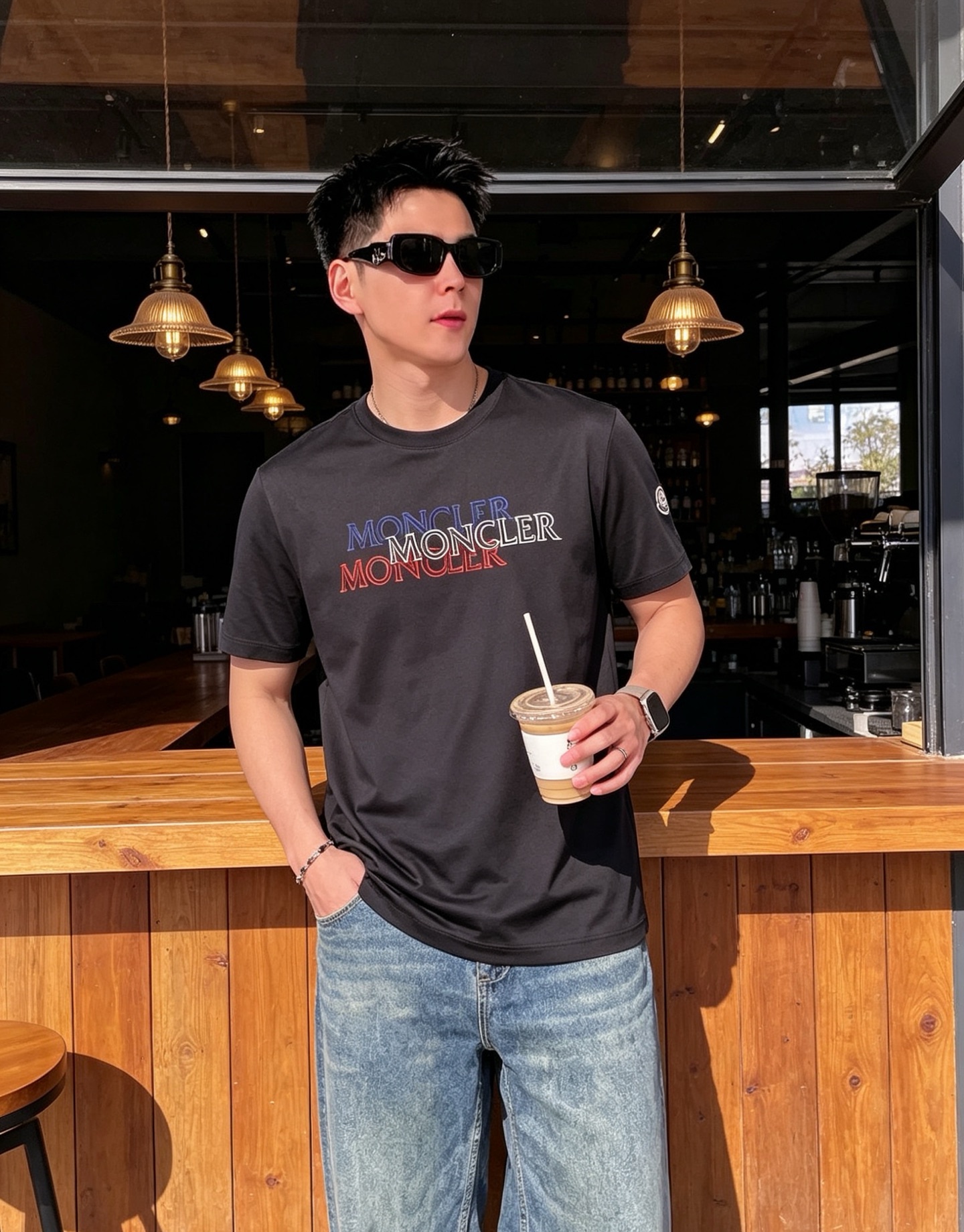 몽클레어 남성 반팔 129903 Moncler T Shirt 썸네일 이미지