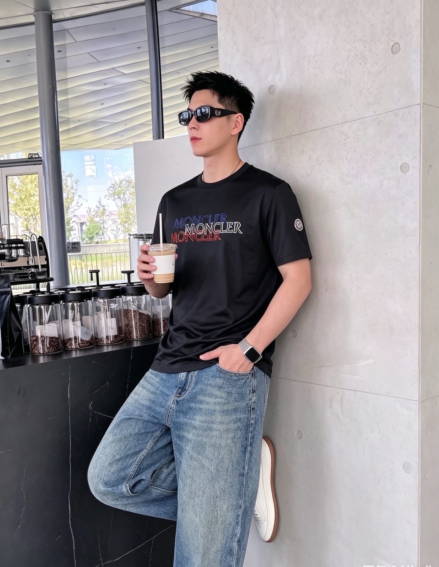 몽클레어 남성 반팔 129903 Moncler T Shirt 썸네일 이미지
