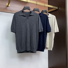 杰尼亚 2026新款男士高端翻领针织短袖PoloT恤衫,香港洋行渠道货,纯正血统品质,春夏新款,经典王牌 杰尼亚 2026新款男士高端翻领针织短袖PoloT恤衫,香港洋行渠道货,纯正血统品质,春夏新款,经典王牌