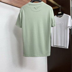Loro piana 诺悠翩雅 26SS春夏新款 皮麻棉质圆微阔领短袖 男士基础款纯白专柜短袖T恤衫!贸易公司渠道稀出, Loro piana 诺悠翩雅 26SS春夏新款 皮麻棉质圆微阔领短袖 男士基础款纯白专柜短袖T恤衫!贸易公司渠道稀出,