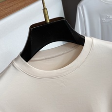 Loro piana 诺悠翩雅 26SS春夏新款 皮麻棉质圆微阔领短袖 男士基础款纯白专柜短袖T恤衫!贸易公司渠道稀出, Loro piana 诺悠翩雅 26SS春夏新款 皮麻棉质圆微阔领短袖 男士基础款纯白专柜短袖T恤衫!贸易公司渠道稀出,