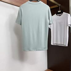 Loro piana 诺悠翩雅 26SS春夏新款 皮麻棉质圆微阔领短袖 男士基础款纯白专柜短袖T恤衫!贸易公司渠道稀出, Loro piana 诺悠翩雅 26SS春夏新款 皮麻棉质圆微阔领短袖 男士基础款纯白专柜短袖T恤衫!贸易公司渠道稀出,