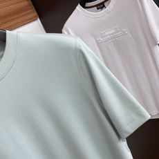 Loro piana 诺悠翩雅 26SS春夏新款 皮麻棉质圆微阔领短袖 男士基础款纯白专柜短袖T恤衫!贸易公司渠道稀出, Loro piana 诺悠翩雅 26SS春夏新款 皮麻棉质圆微阔领短袖 男士基础款纯白专柜短袖T恤衫!贸易公司渠道稀出,