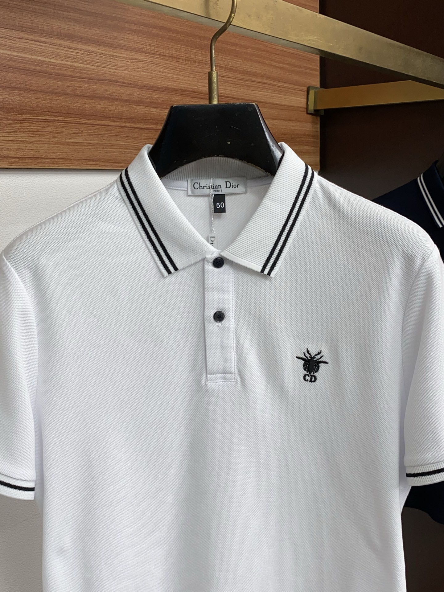 迪奥 2026春夏新品商务Polo，极简的衣身造型！纯棉质地 整体的触感极为舒适，弹力十足亲肤效果高级，
