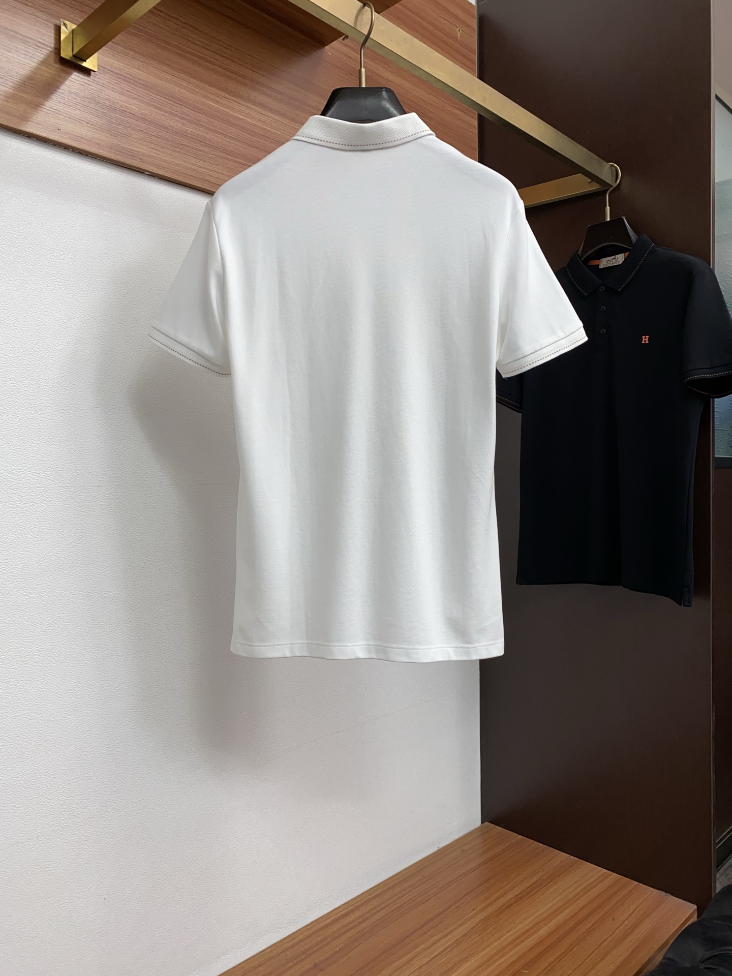 에르메스 남성 비즈니스 폴로셔츠 반팔 상세 이미지 9