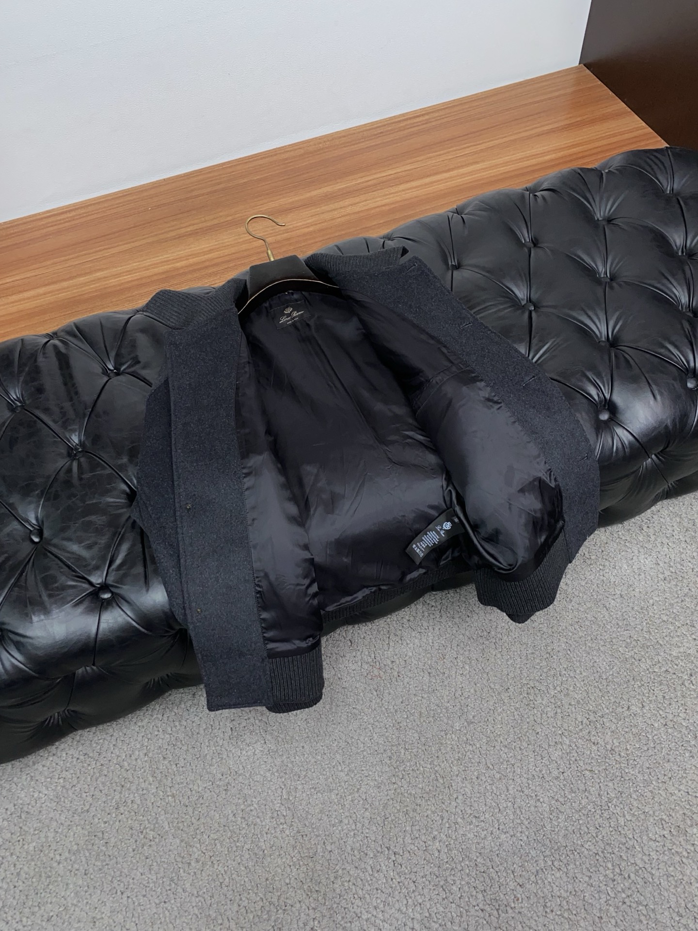 로로피아나 남성 울 슬림핏 조끼 상세 이미지 7