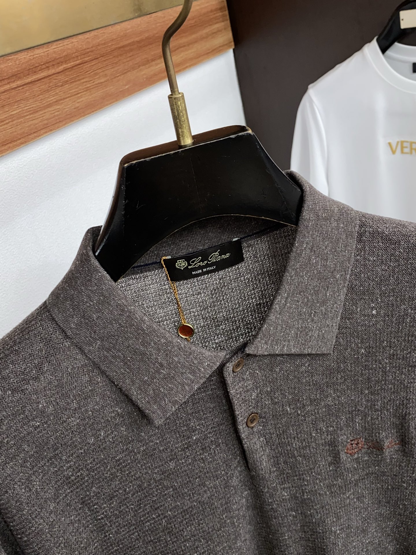 Loro piana 诺悠翩雅 2026新款男士高端简约圆领针织短袖T恤衫，香港洋行渠道货，纯正血统品质，春夏新款，经典