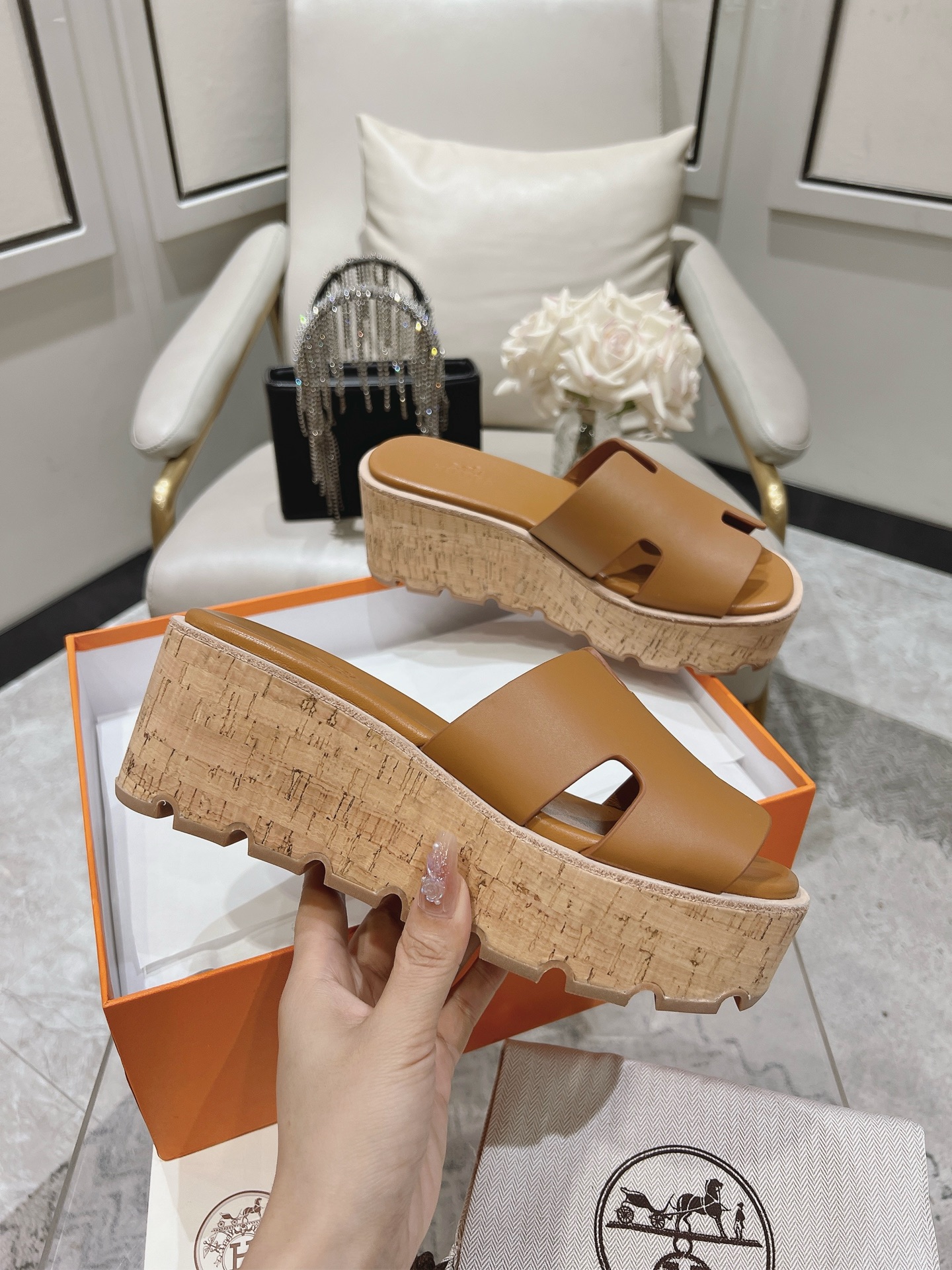 Hermès Hermès 拖鞋