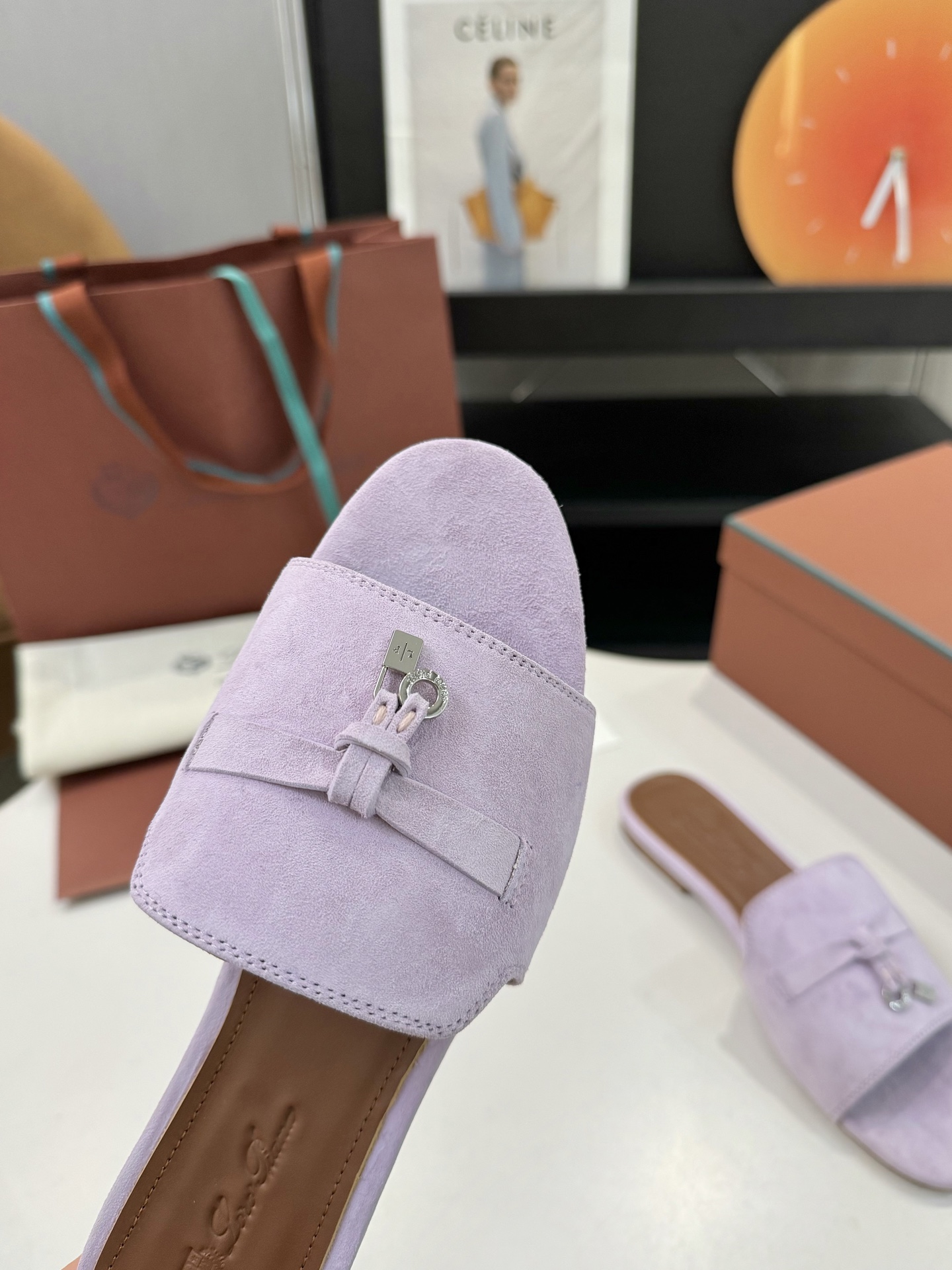 P576 Substitution Level: Flavoured Sheep Leather Sandals with Locket Belts - 图片 8