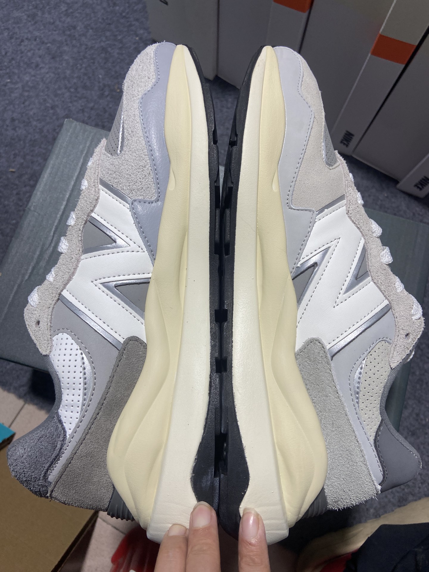 NB5740灰白拼接尺码36-45总裁R版出品-NewBalance5740灰白拼接M5740TA尺码3