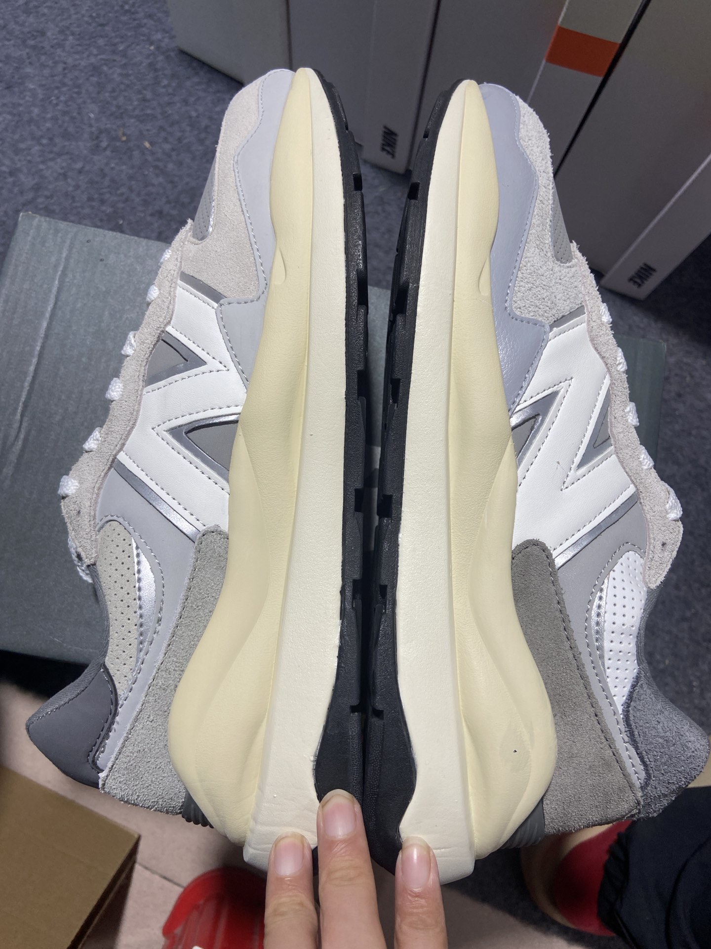 NB5740灰白拼接尺码36-45总裁R版出品-NewBalance5740灰白拼接M5740TA尺码3