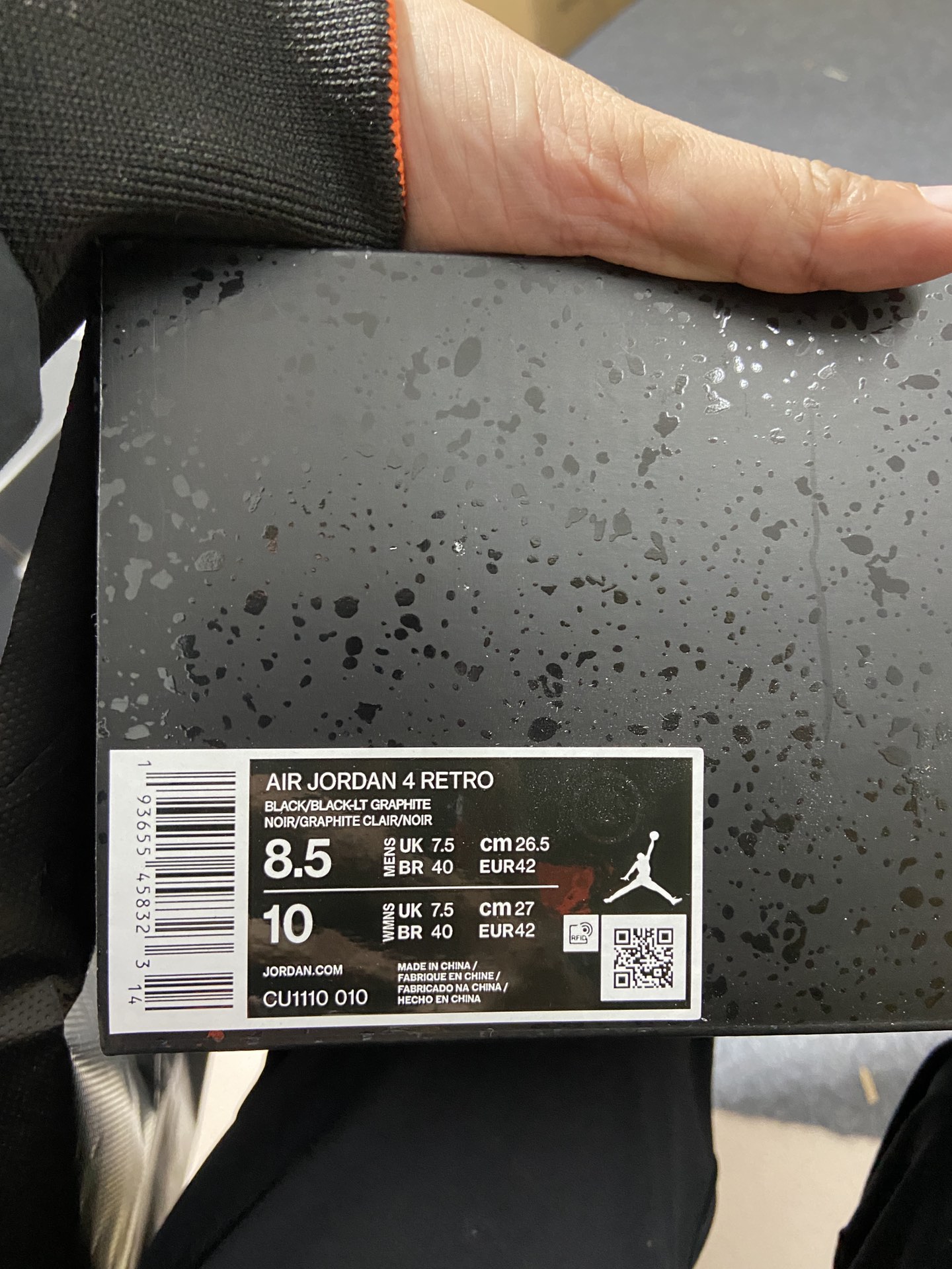 AJ4黑猫尺码:40.5-48.5福利特价-AirJordan4RetroBlackCat黑猫麂皮黑武士