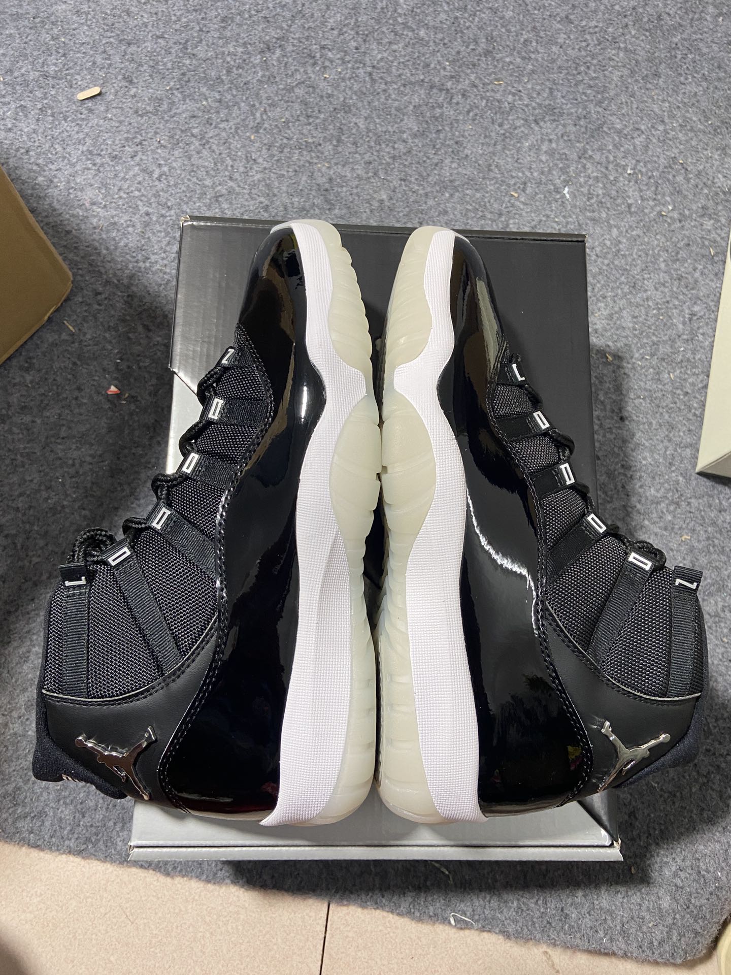 AJ11黑银尺码40-47.5总裁R出品-AirJordan11AJ11纯原真碳黑银CT8012-011