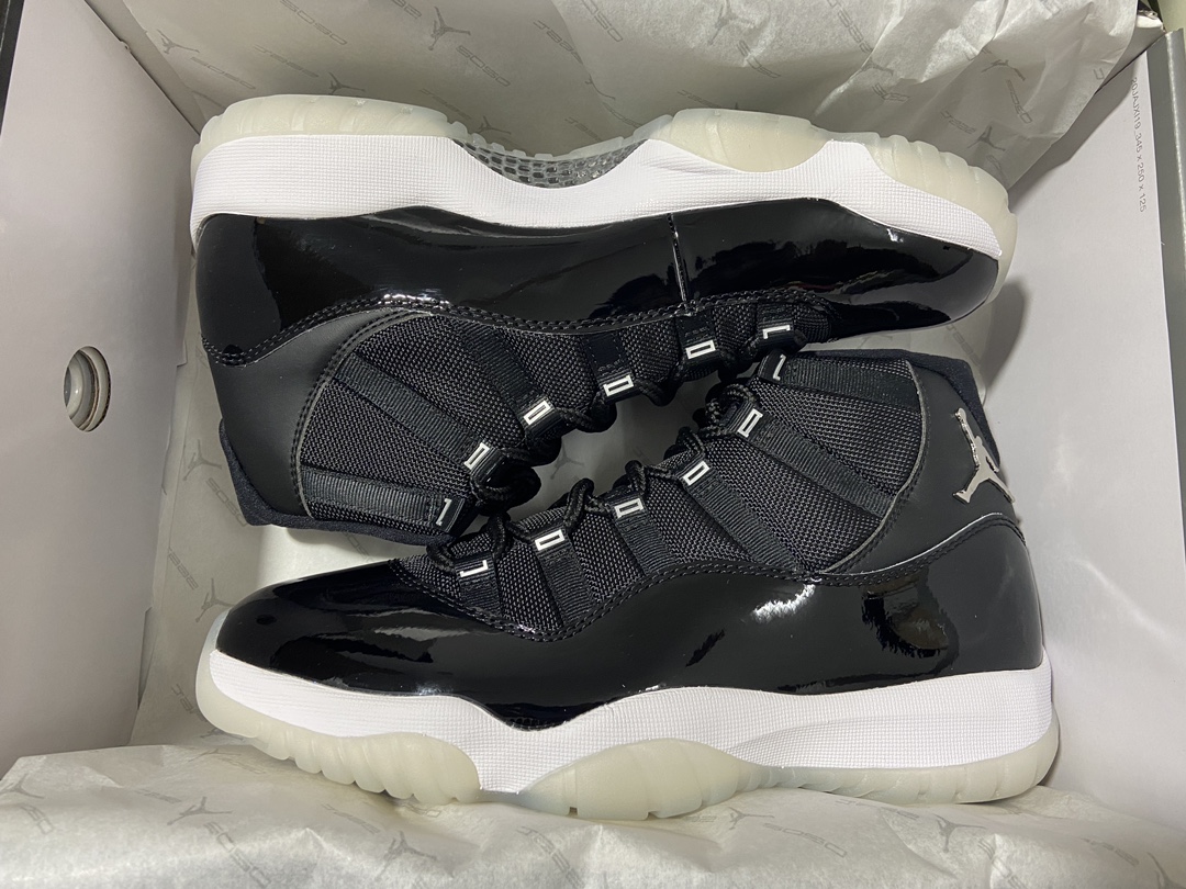 AJ11黑银尺码40-47.5总裁R出品-AirJordan11AJ11纯原真碳黑银CT8012-011